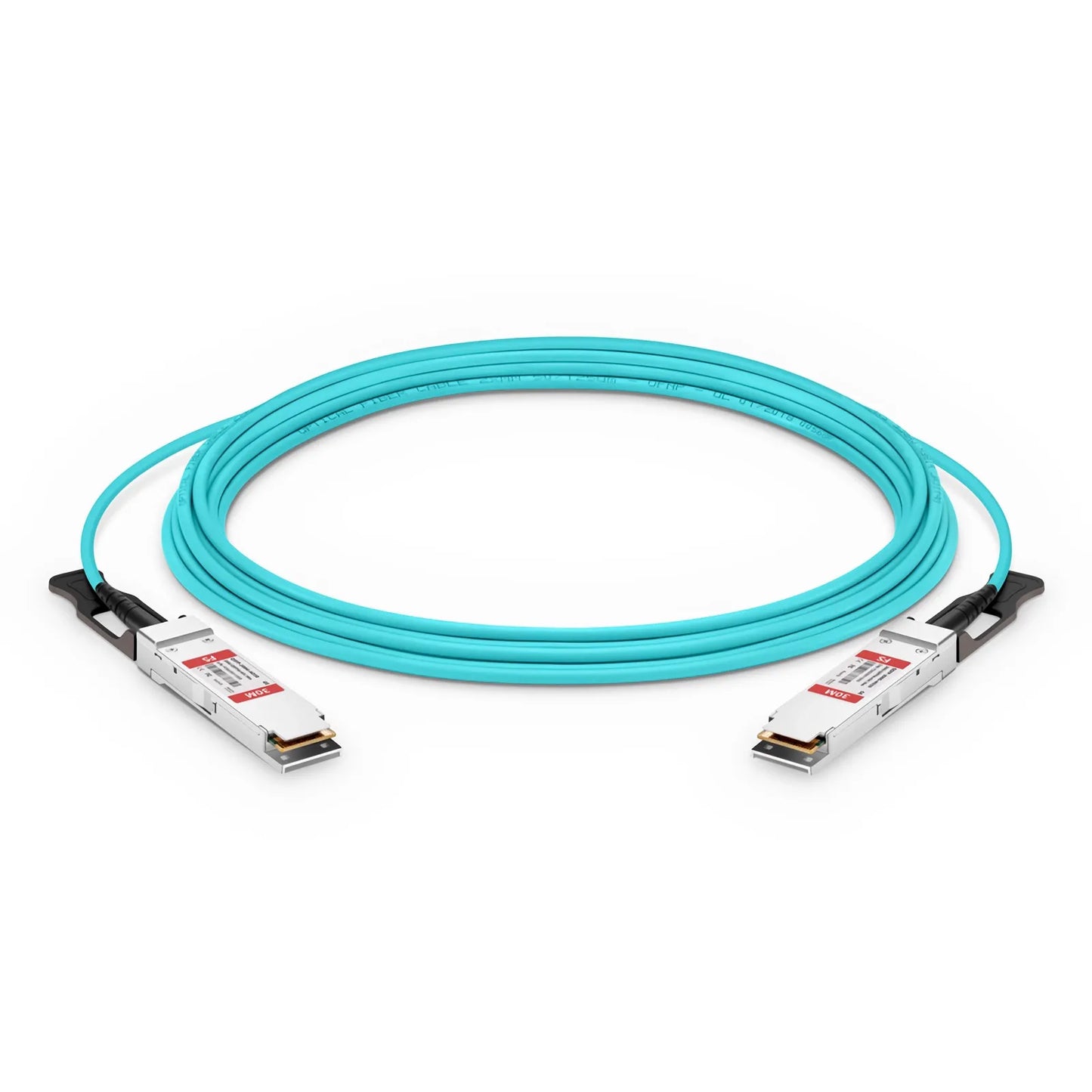 30m (98ft) Generic Compatible 200G QSFP56 4 x 50G PAM4 Active Optical Cable
