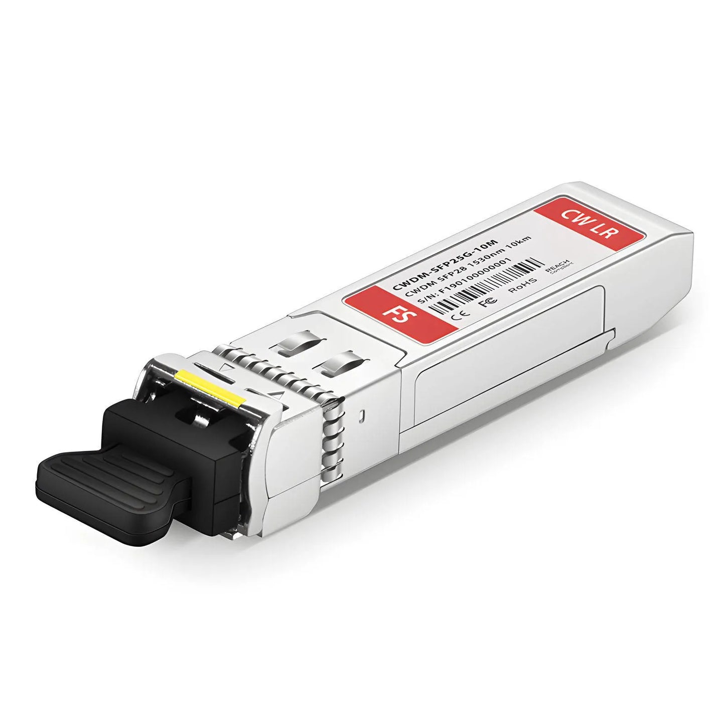 Cisco CWDM-SFP25G-1530-10 Compatible SFP28 25G CWDM 1530nm 10km DOM Duplex LC/UPC SMF Optical Transceiver Module for Transmission