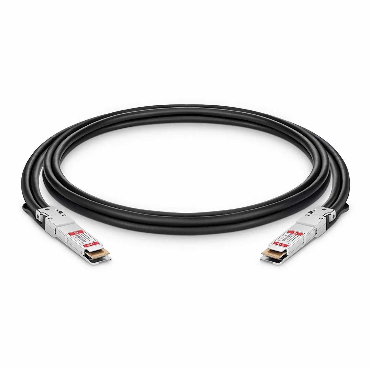 1.5m (5ft) Dell 470-ADFD Compatible 200G QSFP-DD 8 x 25G NRZ Passive Direct Attach Copper Twinax Cable