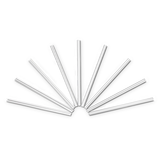 0.8 x 40mm Fiber Optic Splice Protection Sleeve, Single Fiber, 50pcs/pkg