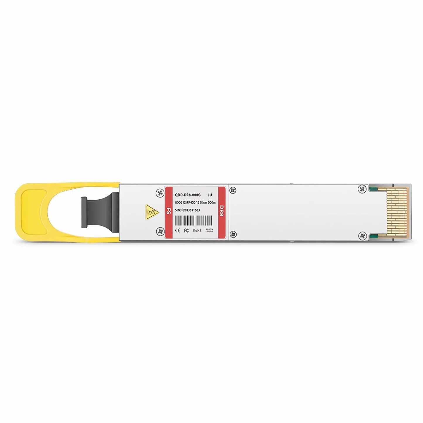 Juniper Networks QDD-2X400G-DR4 Compatible 800GBASE-DR8 QSFP-DD 8 x 100G PAM4 1310nm 500m DOM MPO-16/APC SMF Optical Transceiver Module, Breakout to 2 x 400G-DR4 and 8 x 100G-DR
