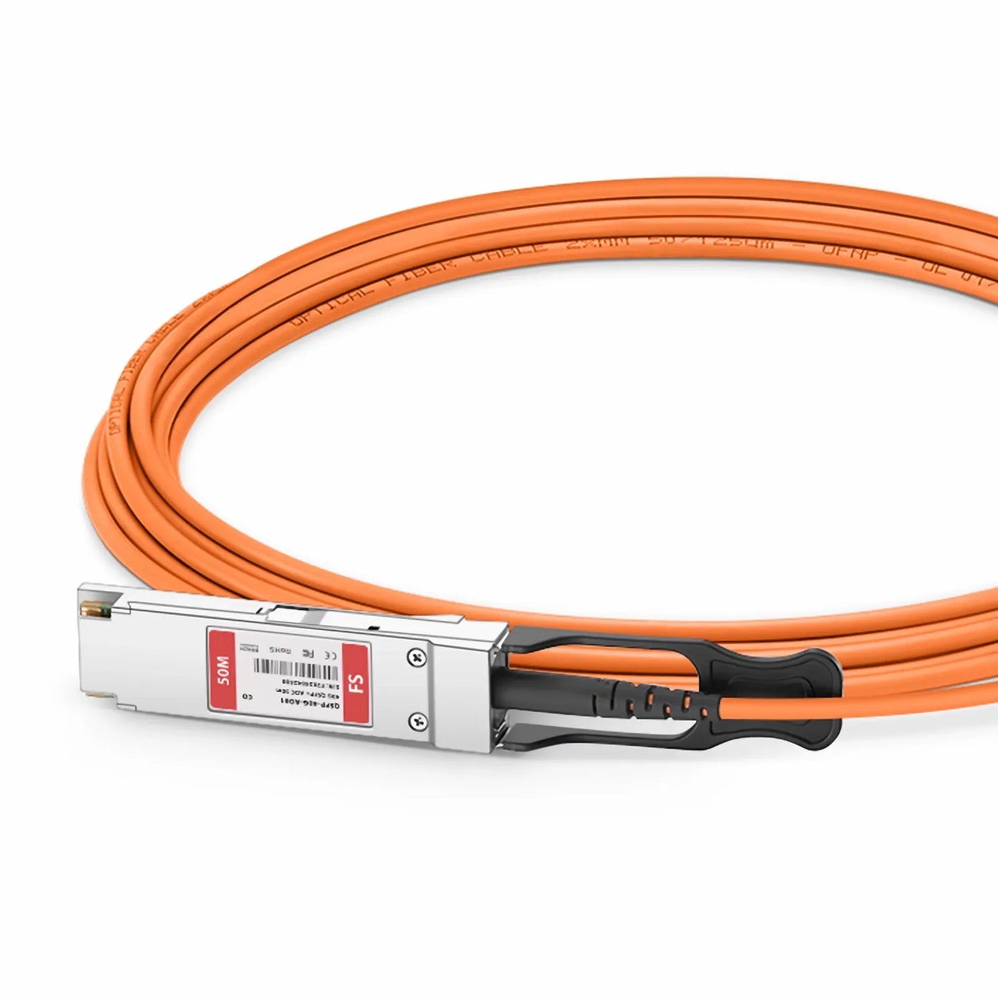 50m (164ft) Cisco QSFP-H40G-AOC50M Compatible 40G QSFP+ Active Optical Cable