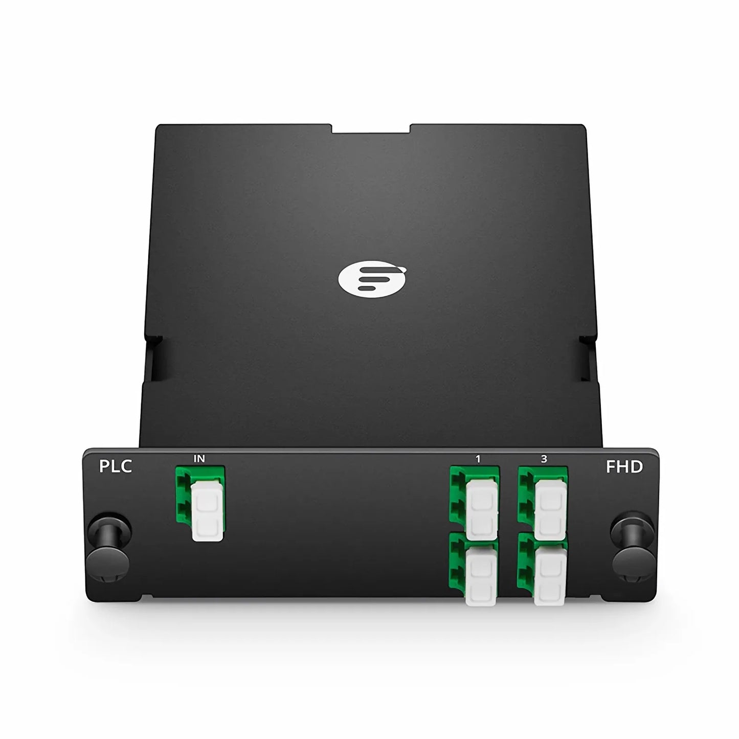 1 x 8 PLC Fiber Splitter, Standard FHD™ Cassette LC/APC, Singlemode, for Optical LAN