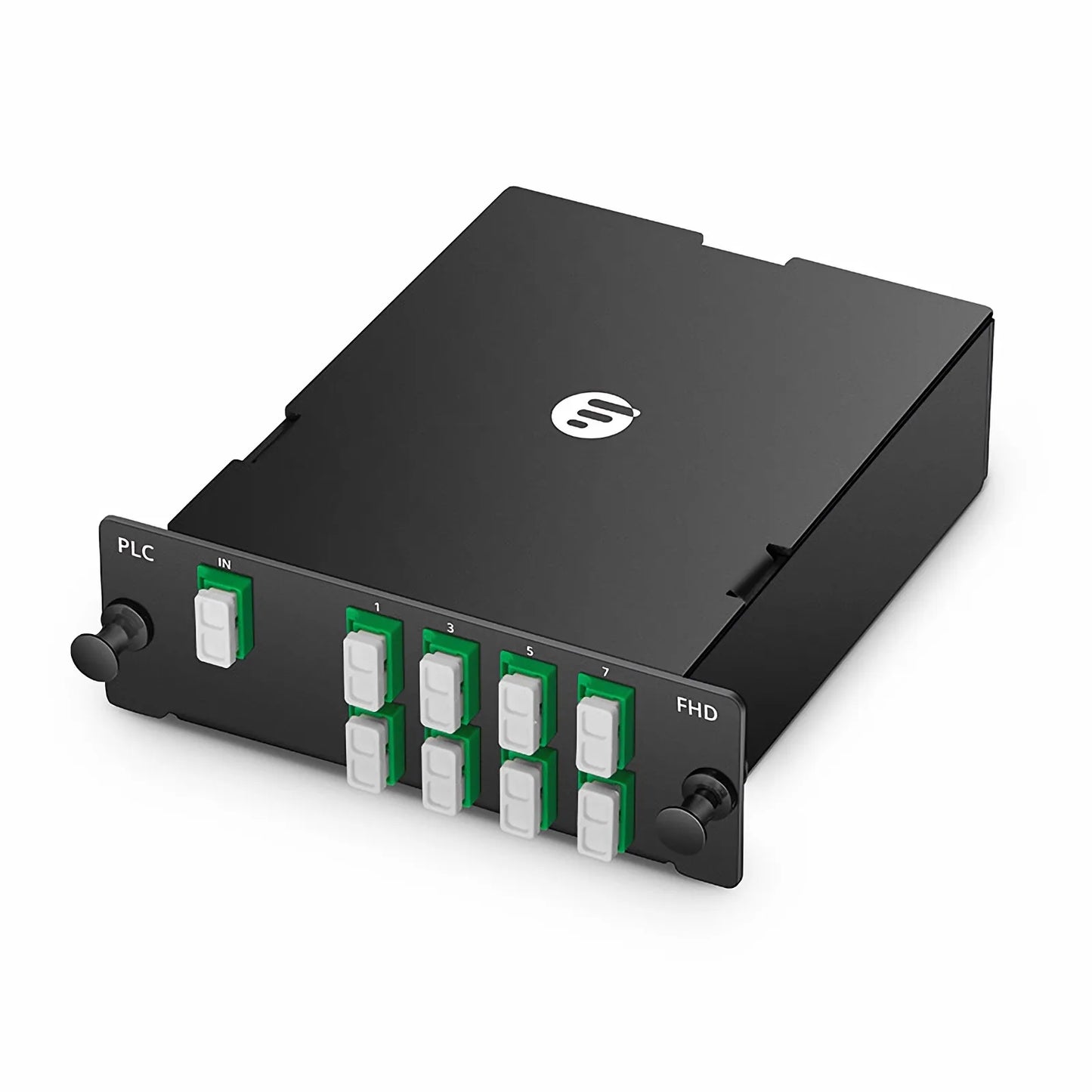 1 x 16 PLC Fiber Splitter, Standard FHD™ Cassette LC/APC, Singlemode, for Optical LAN