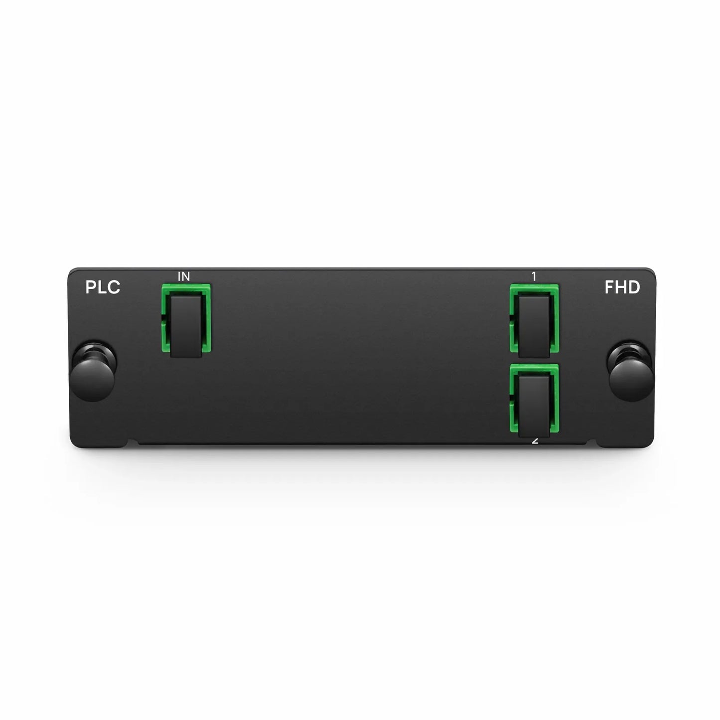 1 x 2 PLC Fiber Splitter, Standard FHD™ Cassette SC/APC, Singlemode, for Optical LAN