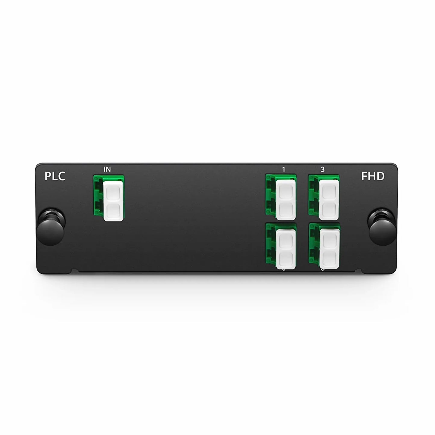 1 x 8 PLC Fiber Splitter, Standard FHD™ Cassette LC/APC, Singlemode, for Optical LAN