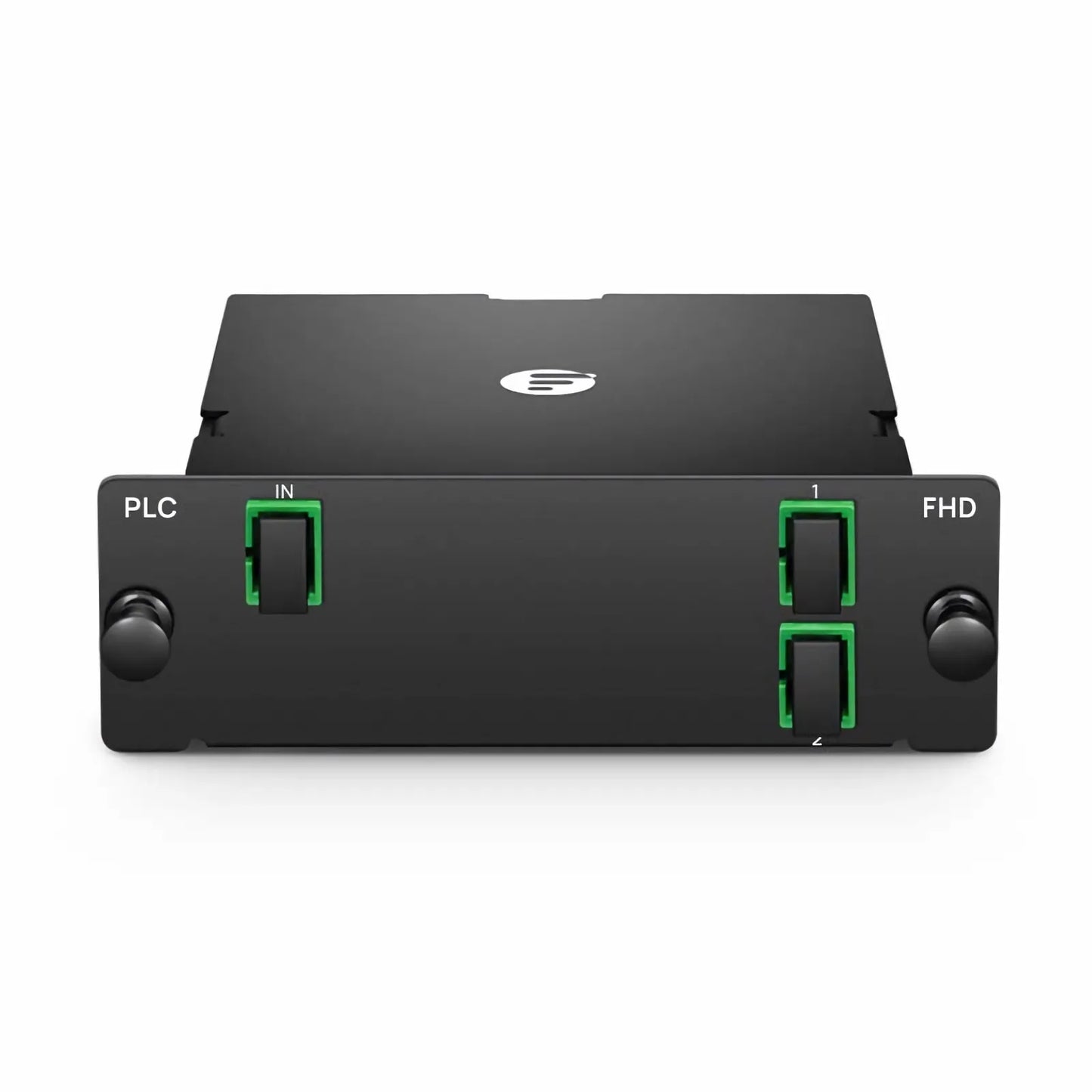 1 x 2 PLC Fiber Splitter, Standard FHD™ Cassette SC/APC, Singlemode, for Optical LAN