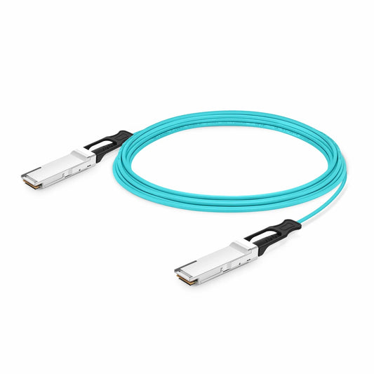 30m (98ft) NVIDIA/Mellanox MFS1S00-H030V Compatible 200G QSFP56 4 x 50G PAM4 InfiniBand HDR Active Optical Cable for Quantum Switches and ConnectX-6 HCA