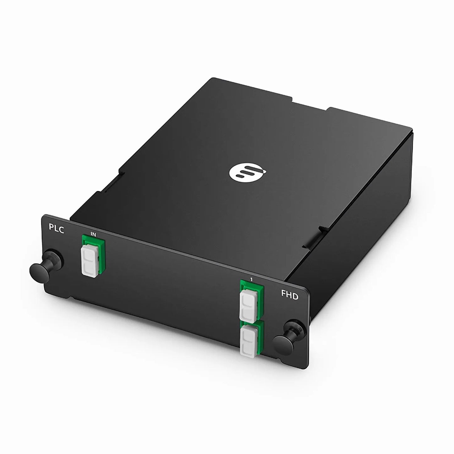 1 x 4 PLC Fiber Splitter, Standard FHD™ Cassette LC/APC, Singlemode, for Optical LAN