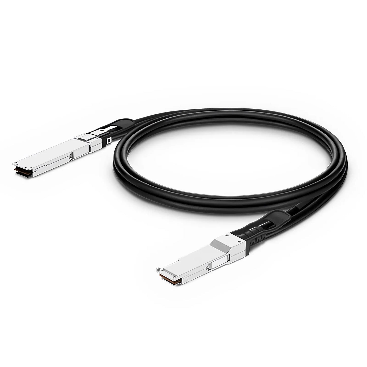 0.5m (2ft) Generic Compatible 400G OSFP 4 x 100G PAM4 Flat Top to 400G QSFP-DD 4 x 100G PAM4 Passive Direct Attach Copper Twinax Cable