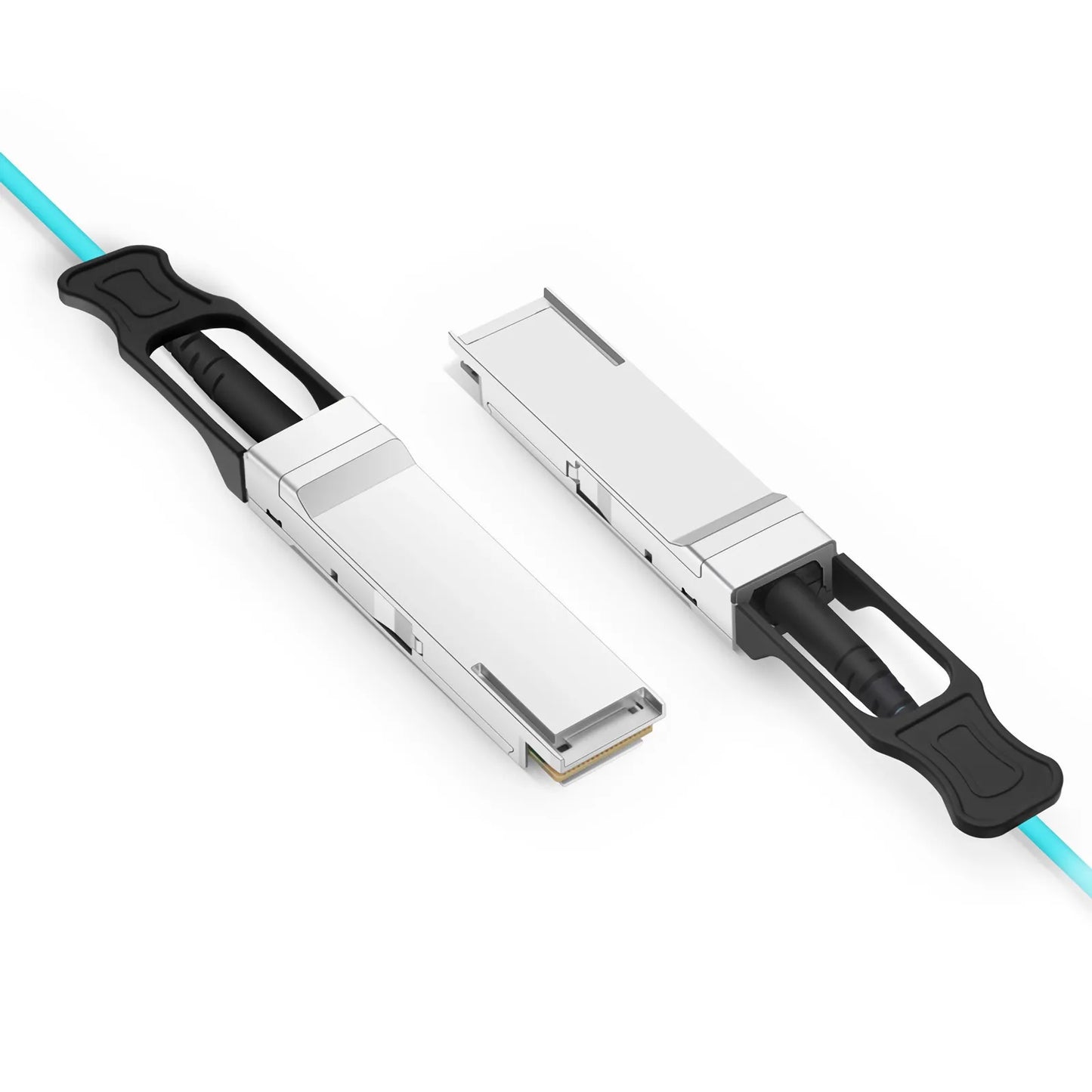 100m (328ft) NVIDIA/Mellanox MFS1S00-H100V Compatible 200G QSFP56 4 x 50G PAM4 InfiniBand HDR Active Optical Cable for Quantum Switches and ConnectX-6 HCA