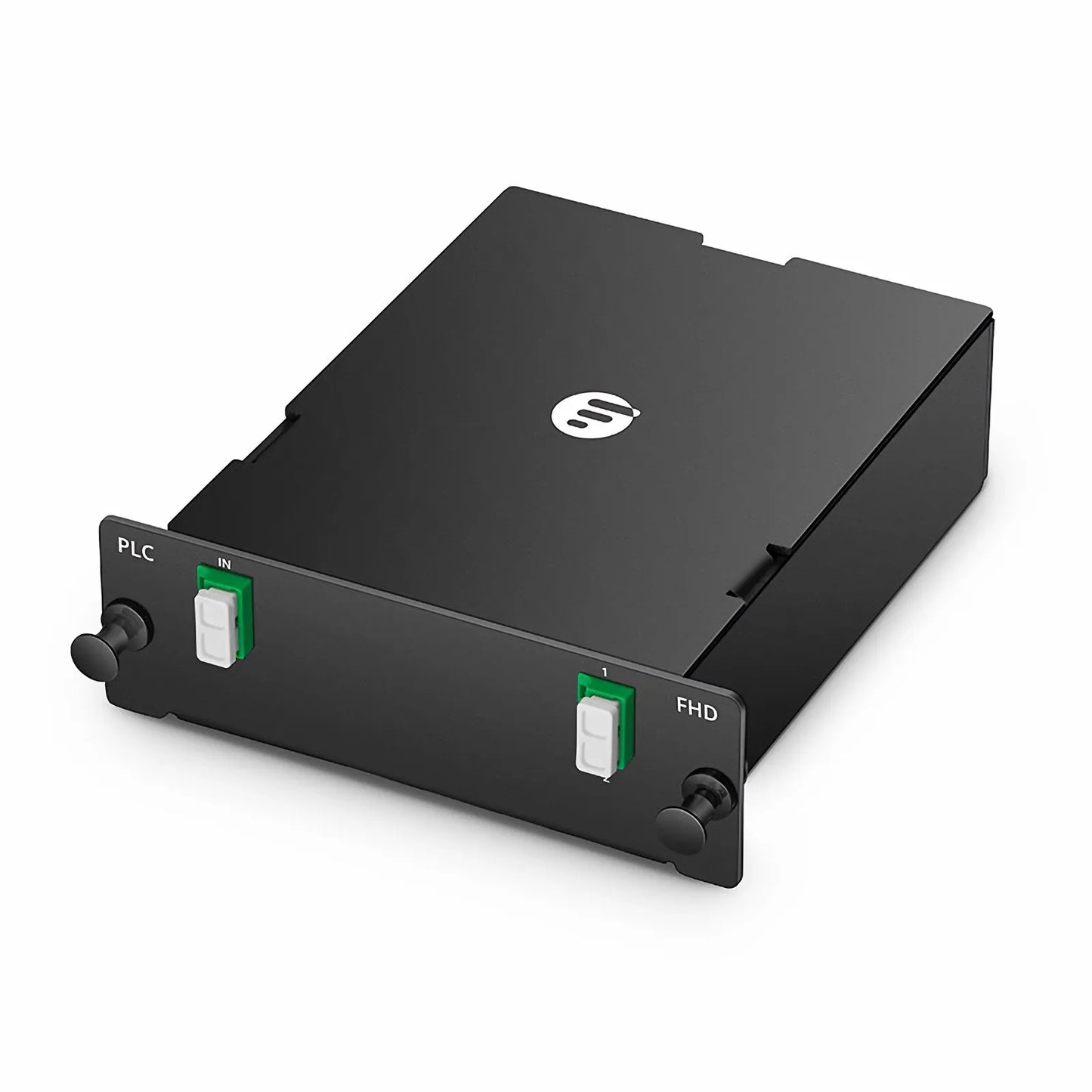 1 x 2 PLC Fiber Splitter, Standard FHD™ Cassette LC/APC, Singlemode, for Optical LAN