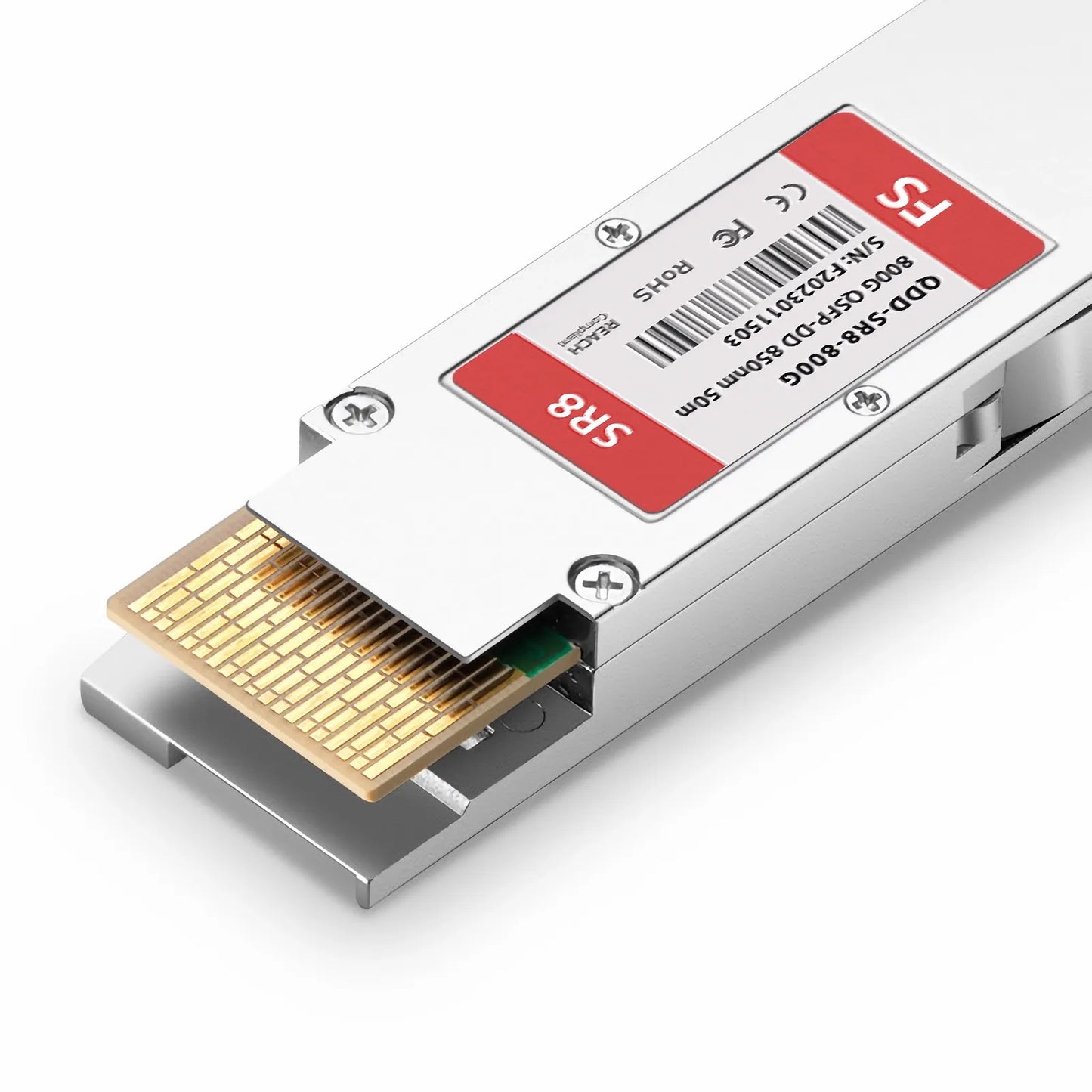 Cisco Compatible 800GBASE-SR8 QSFP-DD 8 x 100G PAM4 850nm 50m DOM MPO-16/APC MMF Optical Transceiver Module