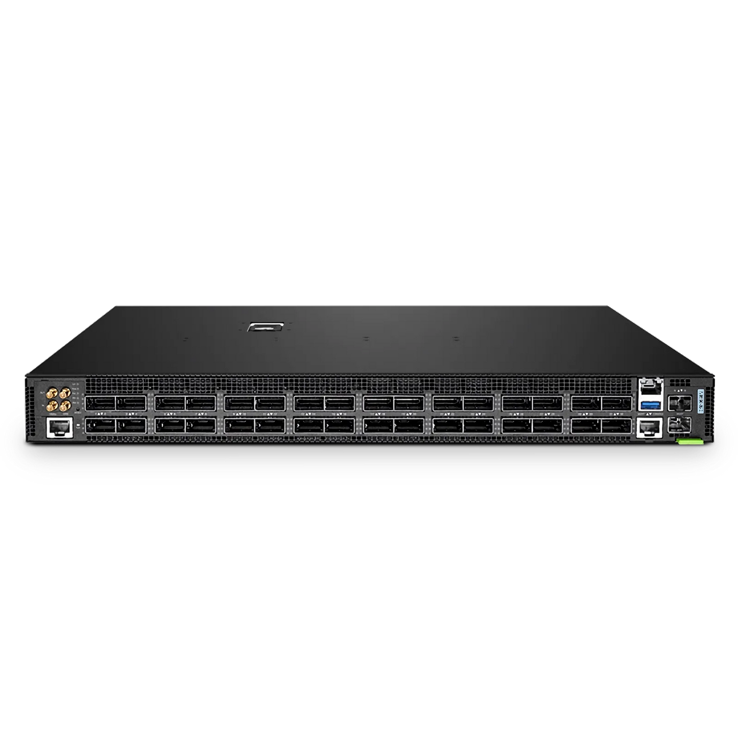 N9550-32D, 32-Port Ethernet HPC/AI Data Center Switch, 32 x 400Gb QSFP-DD, PicOS®, Broadcom Tomahawk 3 Chip, Front-to-Back Airflow
