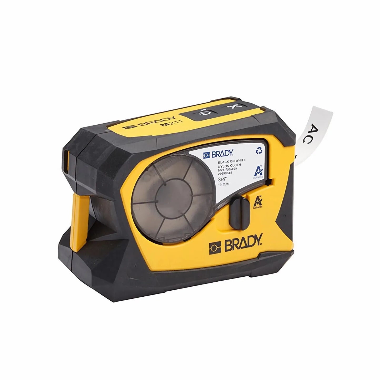 Brady M211 Portable Bluetooth Label Printer with US-spec Power Adapter, 203dpi, Auto Cutter