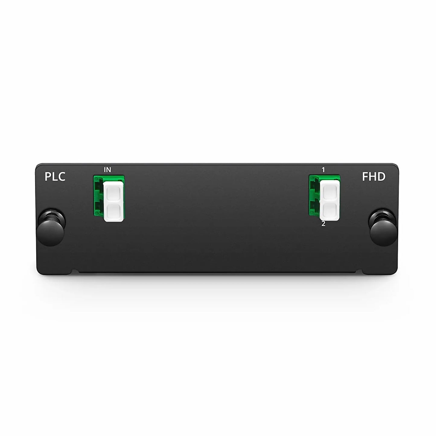 1 x 2 PLC Fiber Splitter, Standard FHD™ Cassette LC/APC, Singlemode, for Optical LAN