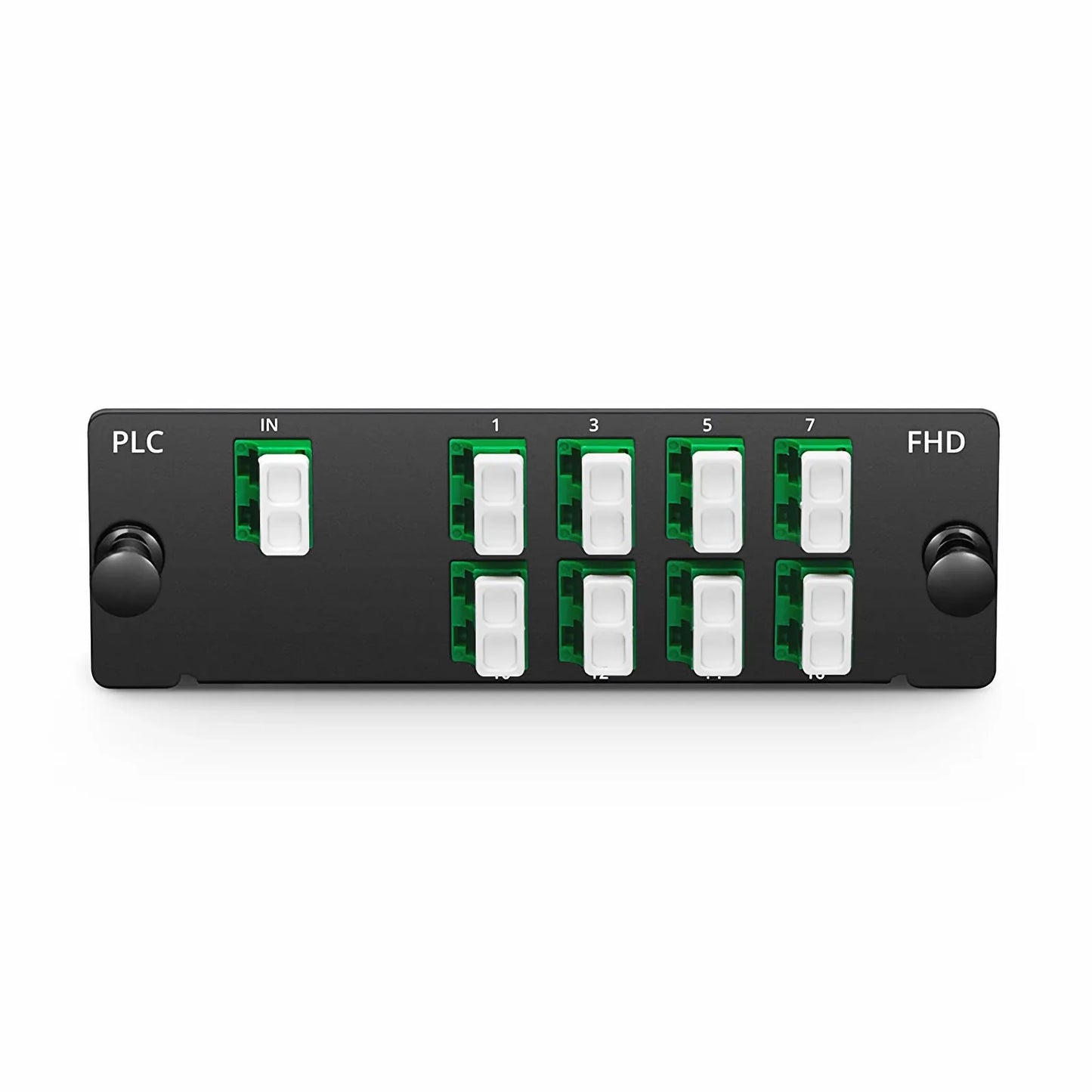 1 x 16 PLC Fiber Splitter, Standard FHD™ Cassette LC/APC, Singlemode, for Optical LAN