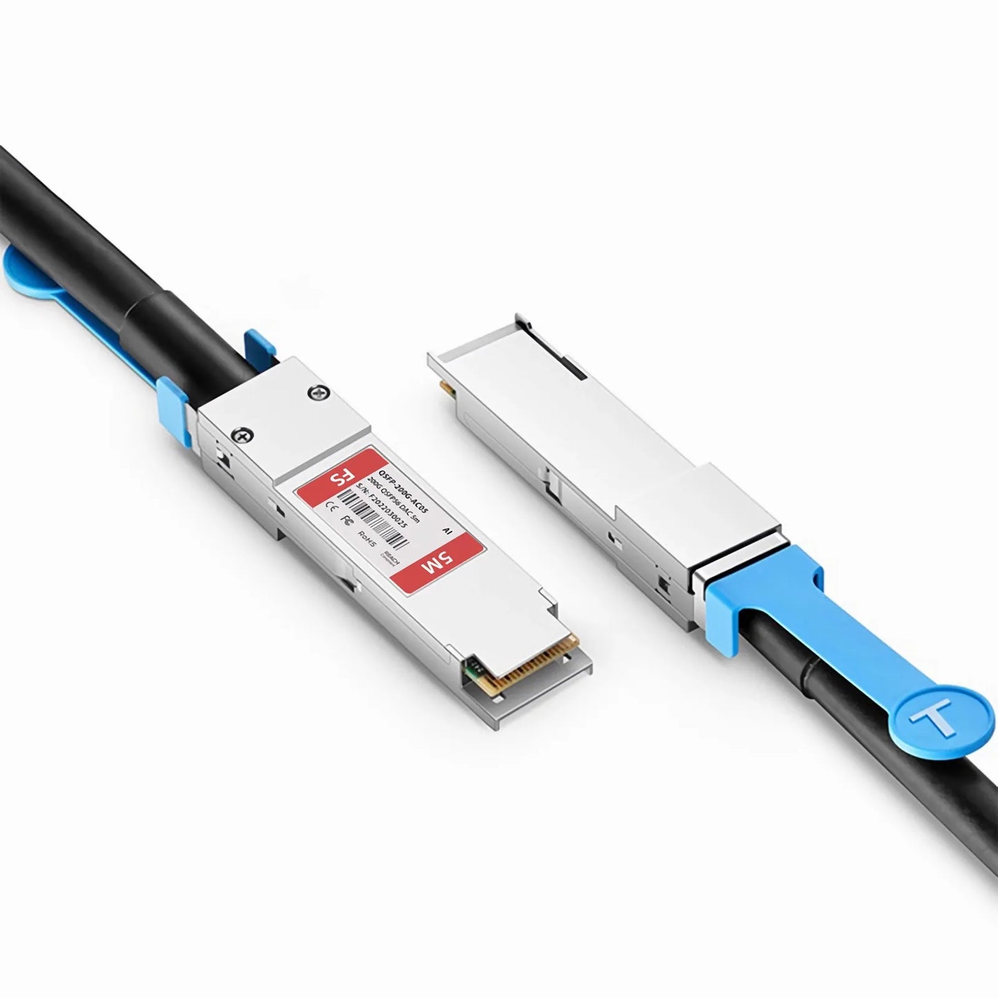 5m (16ft) Arista Networks Compatible 200G QSFP56 4 x 50G PAM4 Active Direct Attach Copper Twinax Cable