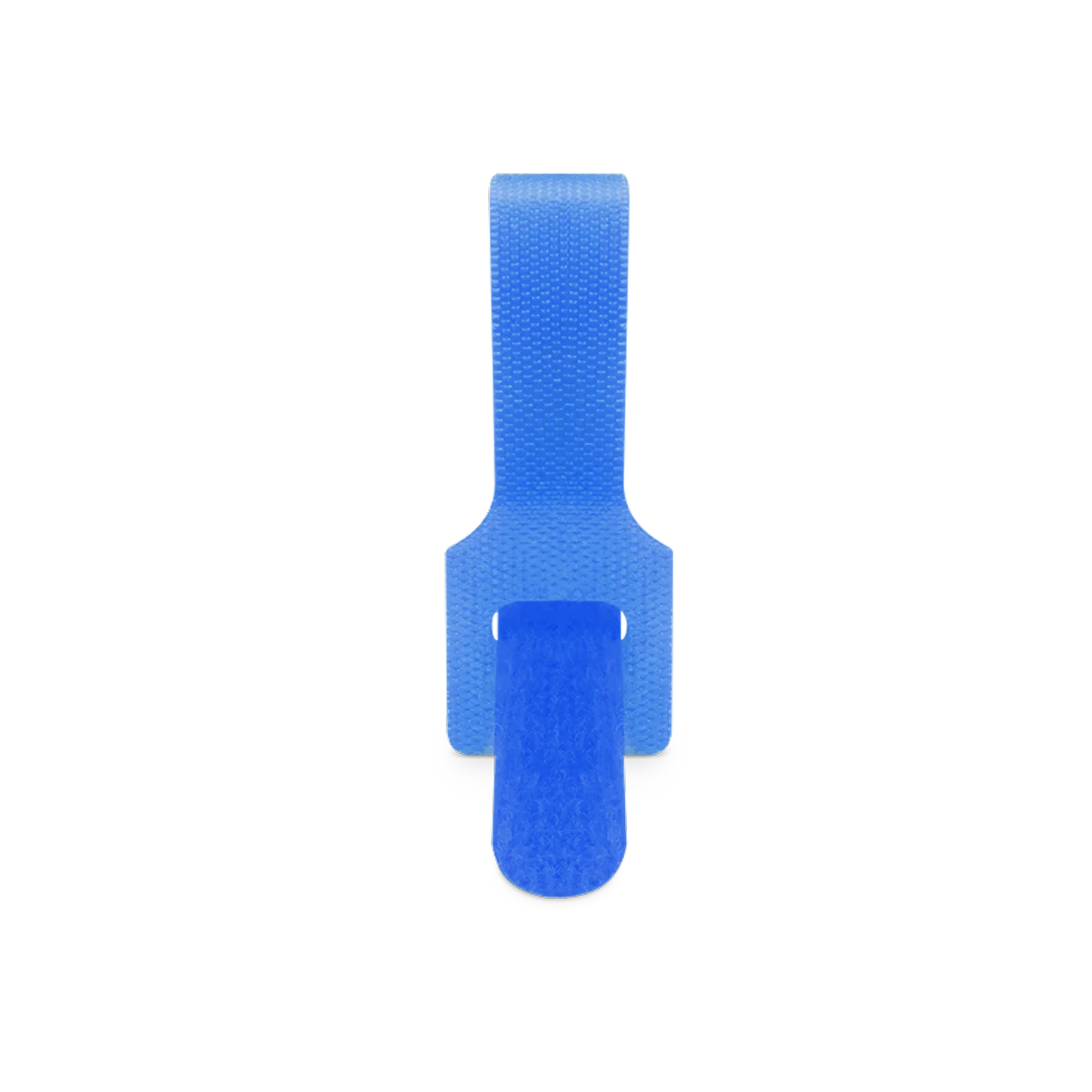 100Pcs/Pack 6in.L x 0.5in.W T-type Reusable Cable Ties, Blue
