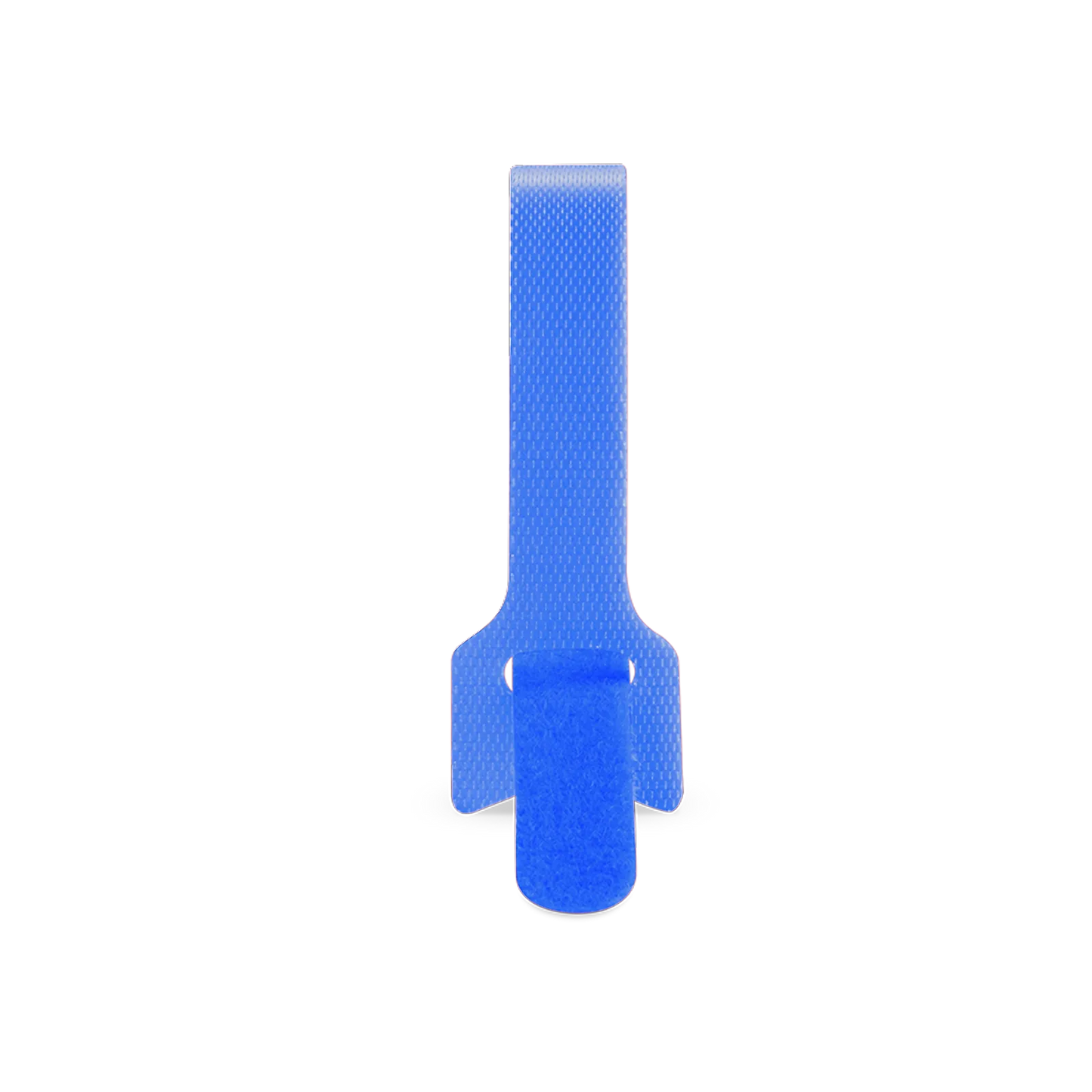 100Pcs/Pack 8in.L x 0.5in.W T-type Reusable Cable Ties, Blue