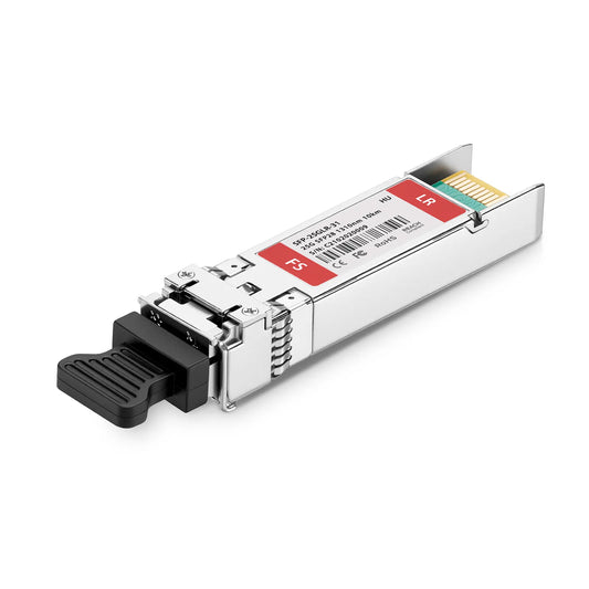 HW SFP-25G-LR Compatible 25GBASE-LR SFP28 1310nm 10km Duplex LC/UPC SMF DOM Optical Transceiver Module