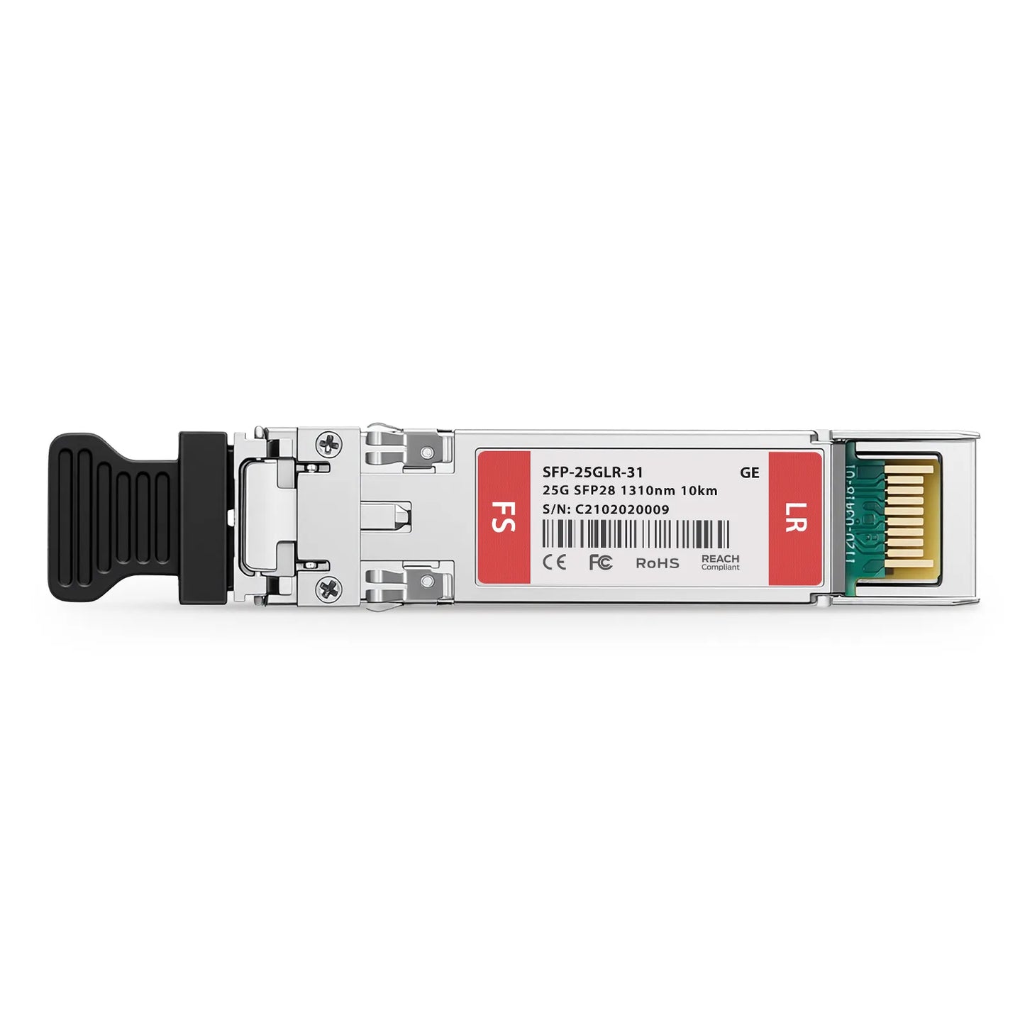 Generic Compatible 25GBASE-LR SFP28 1310nm 10km Duplex LC/UPC SMF DOM Optical Transceiver Module