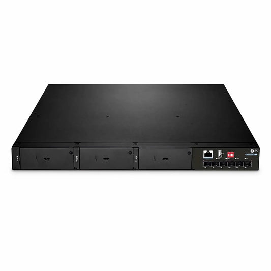 IES5220-6S-3ES, 3-Slot Modular Ethernet L3 Managed Industrial Switch, 6 x 1/10Gb SFP+, -40 to 70°C Operating Temperature