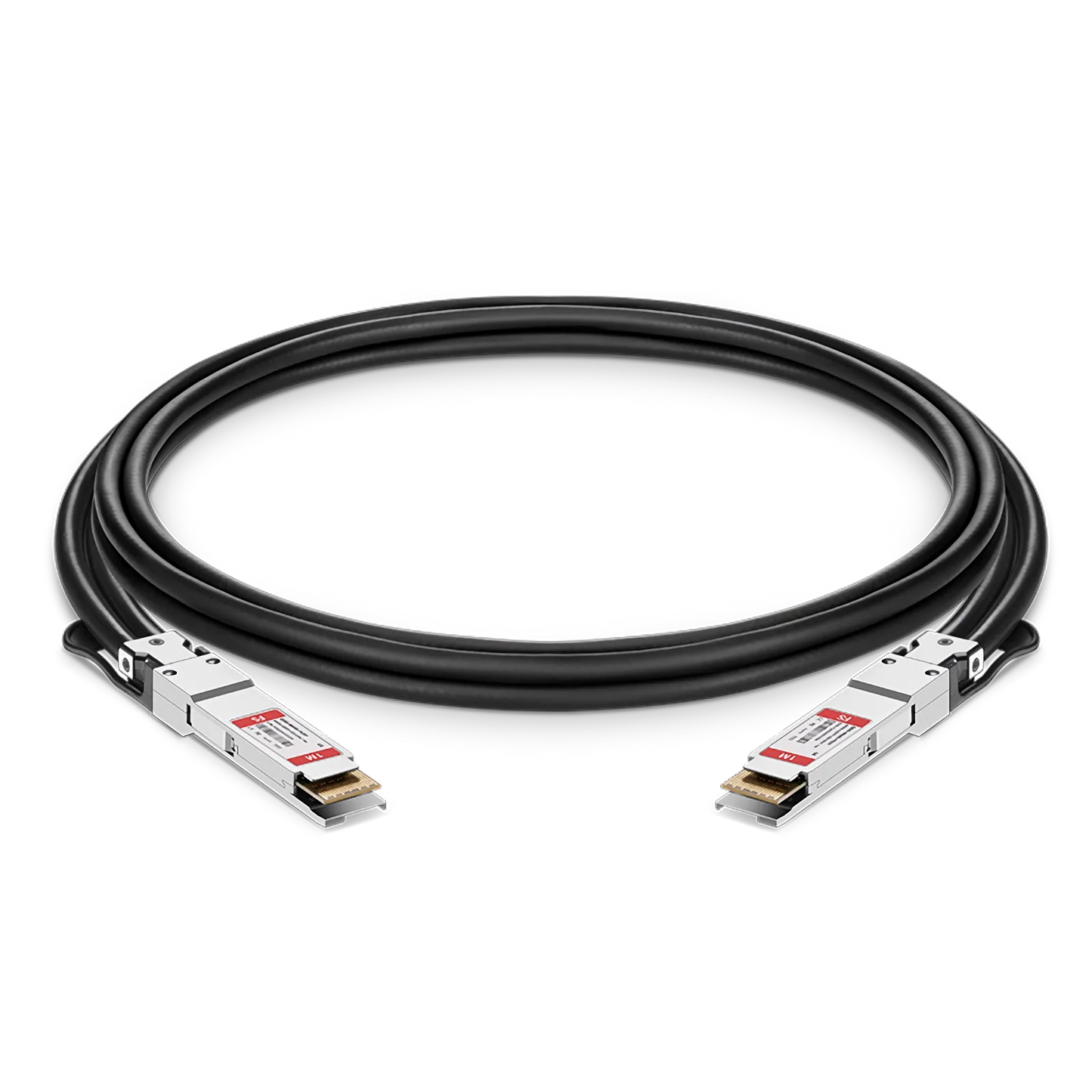 1m (3ft) Generic Compatible 800G QSFP-DD 8 x 100G PAM4 Passive Direct Attach Copper Twinax Cable