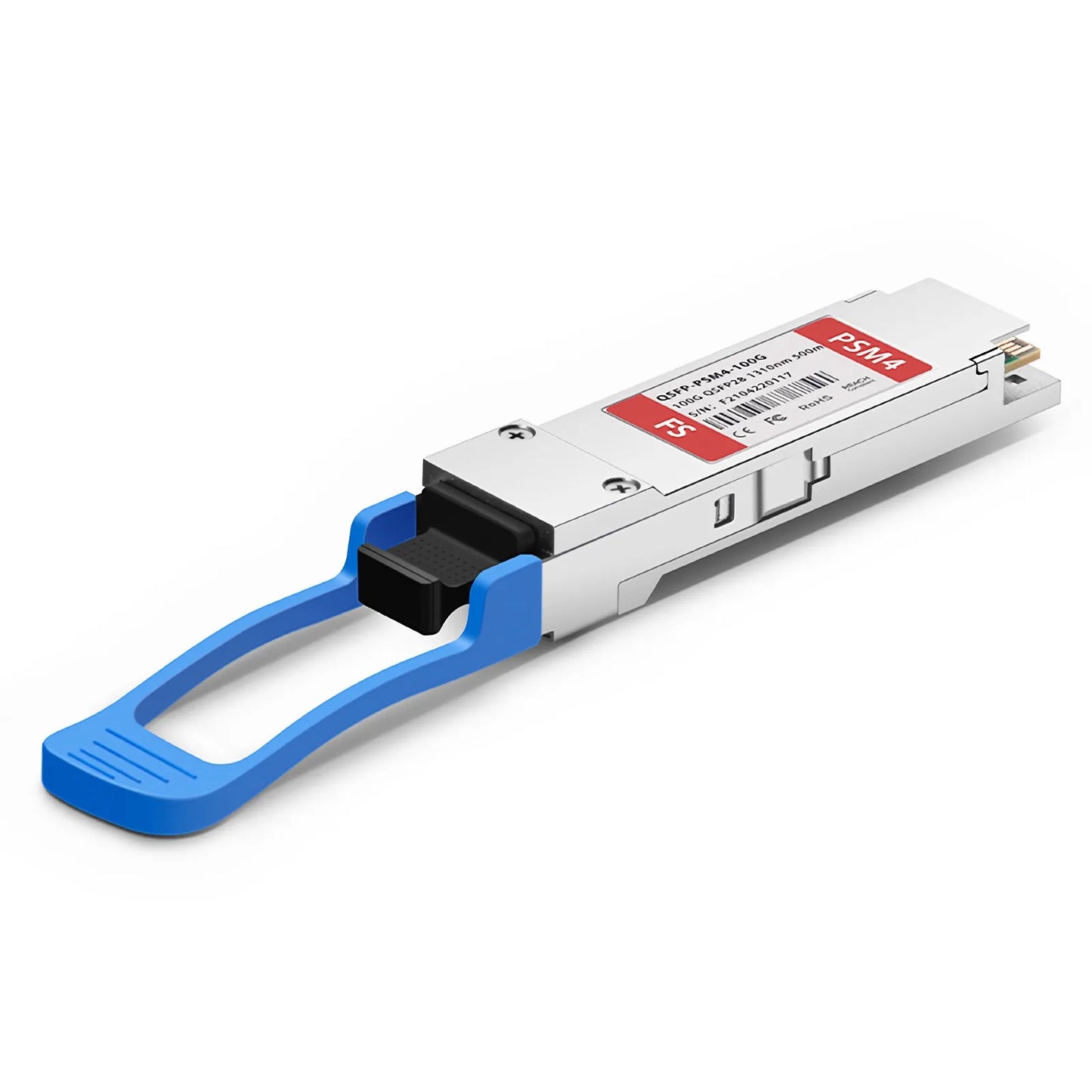 Cisco QSFP-100G-PSM4-S Compatible 100GBASE-PSM4 QSFP28 4 x 25G NRZ 1310nm 500m DOM MPO-12/APC SMF Optical Transceiver Module, Breakout to 4 x 25G-LR