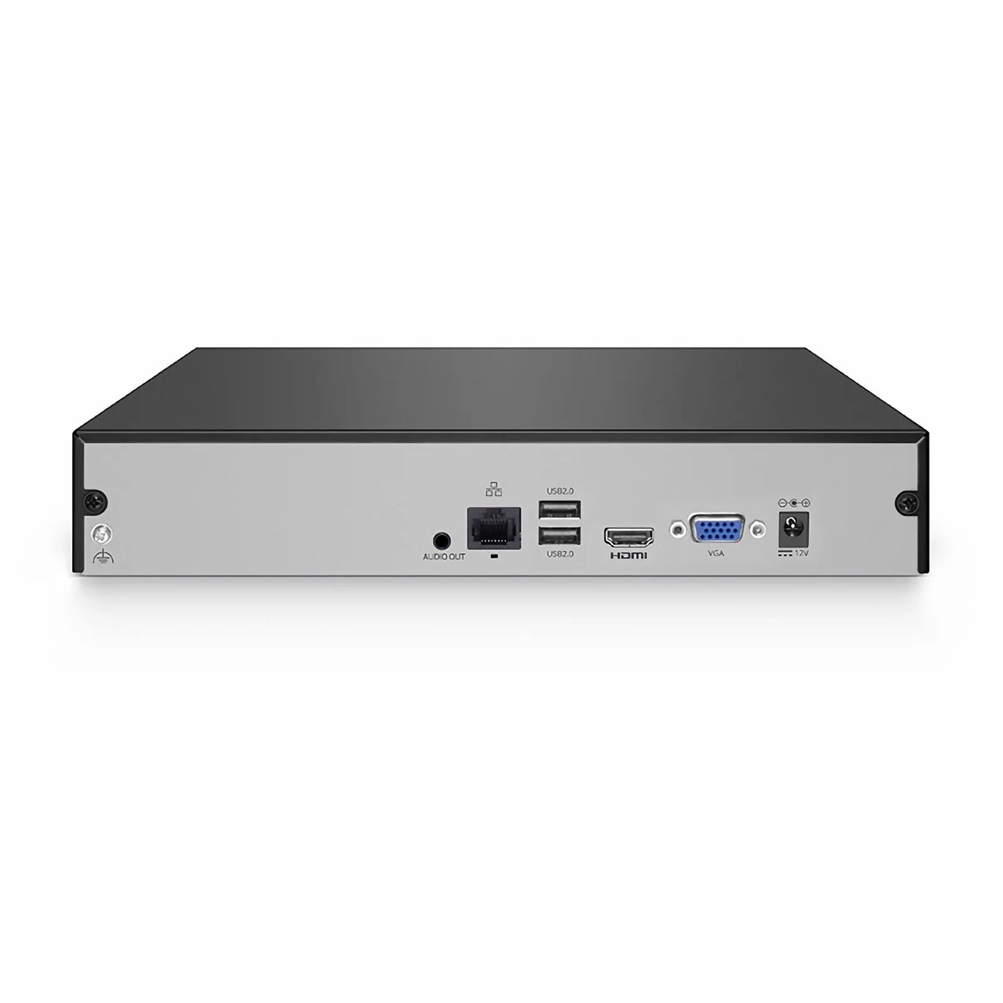 NVR101-8C, 8-Channel Network Video Recorder, Record 8CH 4K@30fps, Live View/Playback 1CH 4K@30fps, Supports up to 1x8TB Hard Drive (Not Included)