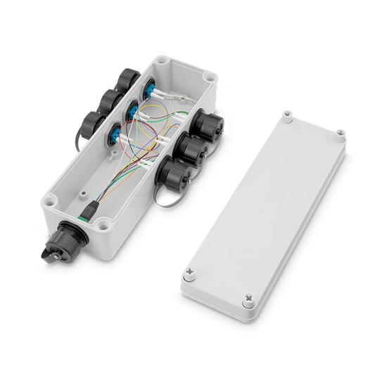 FTTA Waterproof MTP-12 to 6 x LC Duplex OS2 Fiber Optical Distribution Box