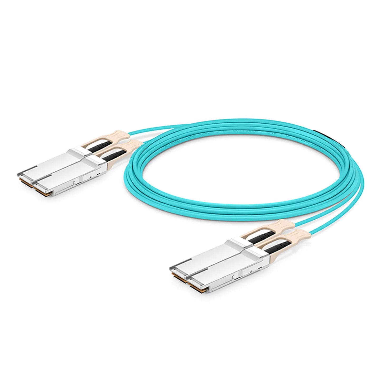 30m (98ft) NVIDIA/Mellanox MFS1S90-H003E Compatible 2 x 200G QSFP56 4 x 50G PAM4 to 2 x 200G QSFP56 4 x 50G PAM4 InfiniBand HDR Active Optical Breakout Cable for Quantum Switches