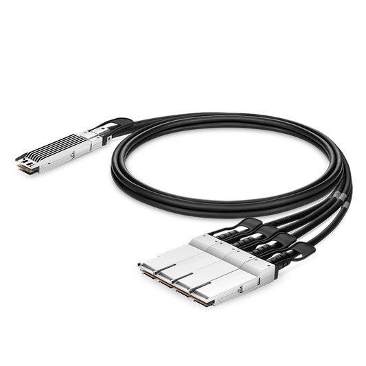 0.5m (2ft) NVIDIA/Mellanox MCP7Y40-N00A Compatible 800G OSFP 8 x 100G PAM4 Finned Top to 4 x 200G QSFP112 2 x 100G PAM4 InfiniBand NDR Passive Direct Attach Copper Breakout Cable for Quantum-2 Switches and ConnectX-7 HCA