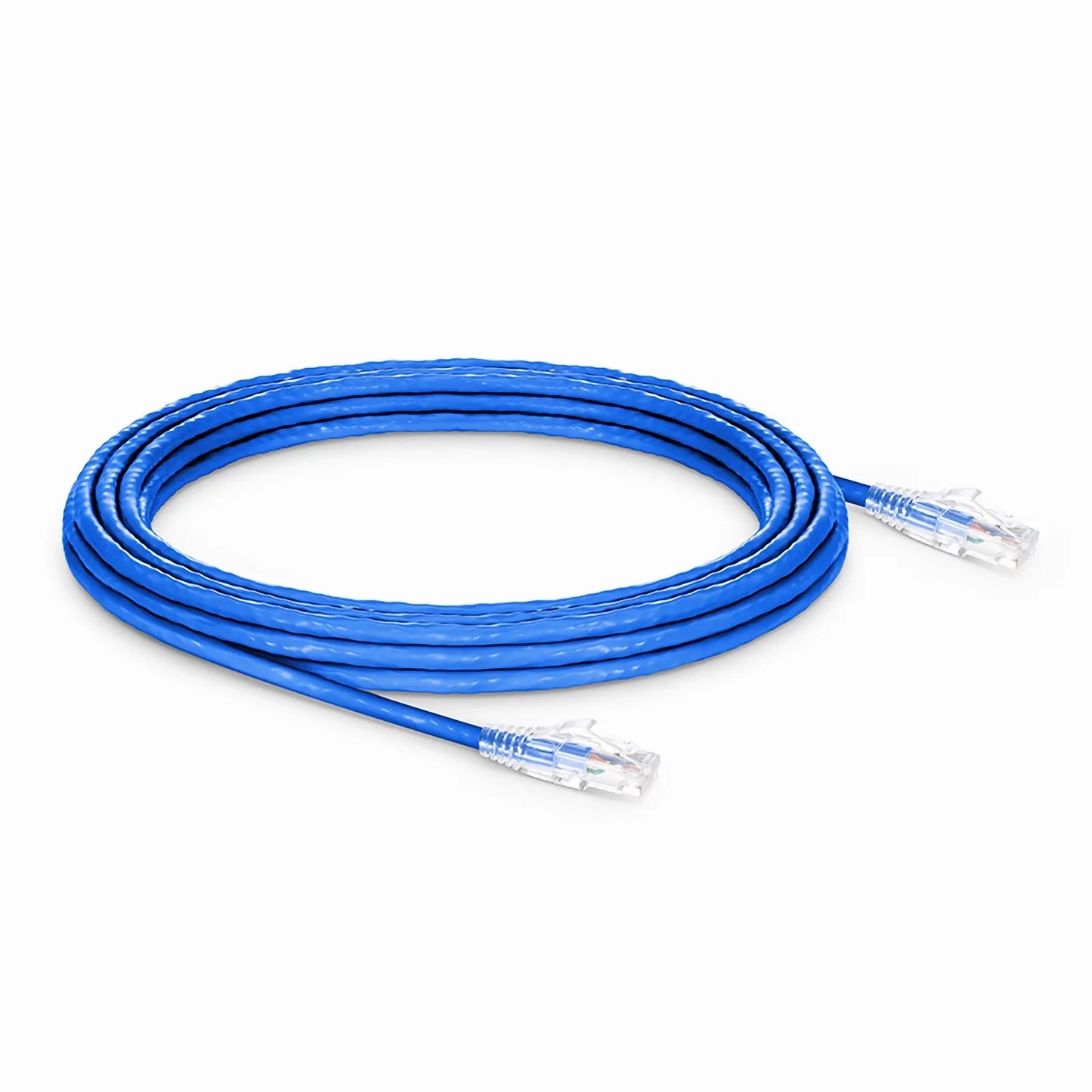 25ft (7.6m) Cat6a 24AWG Snagless Unshielded (U/UTP) LSZH Ethernet Network Patch Cable, Blue