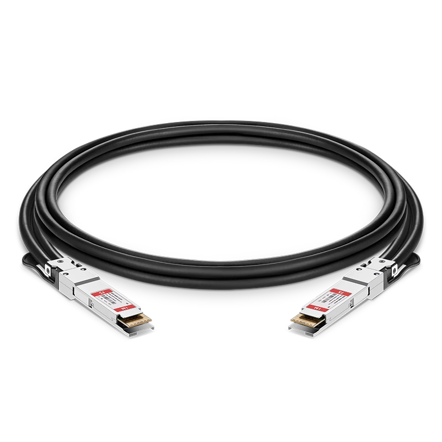 1m (3ft) Generic Compatible 800G QSFP-DD 8 x 100G PAM4 Active Direct Attach Copper Twinax Cable