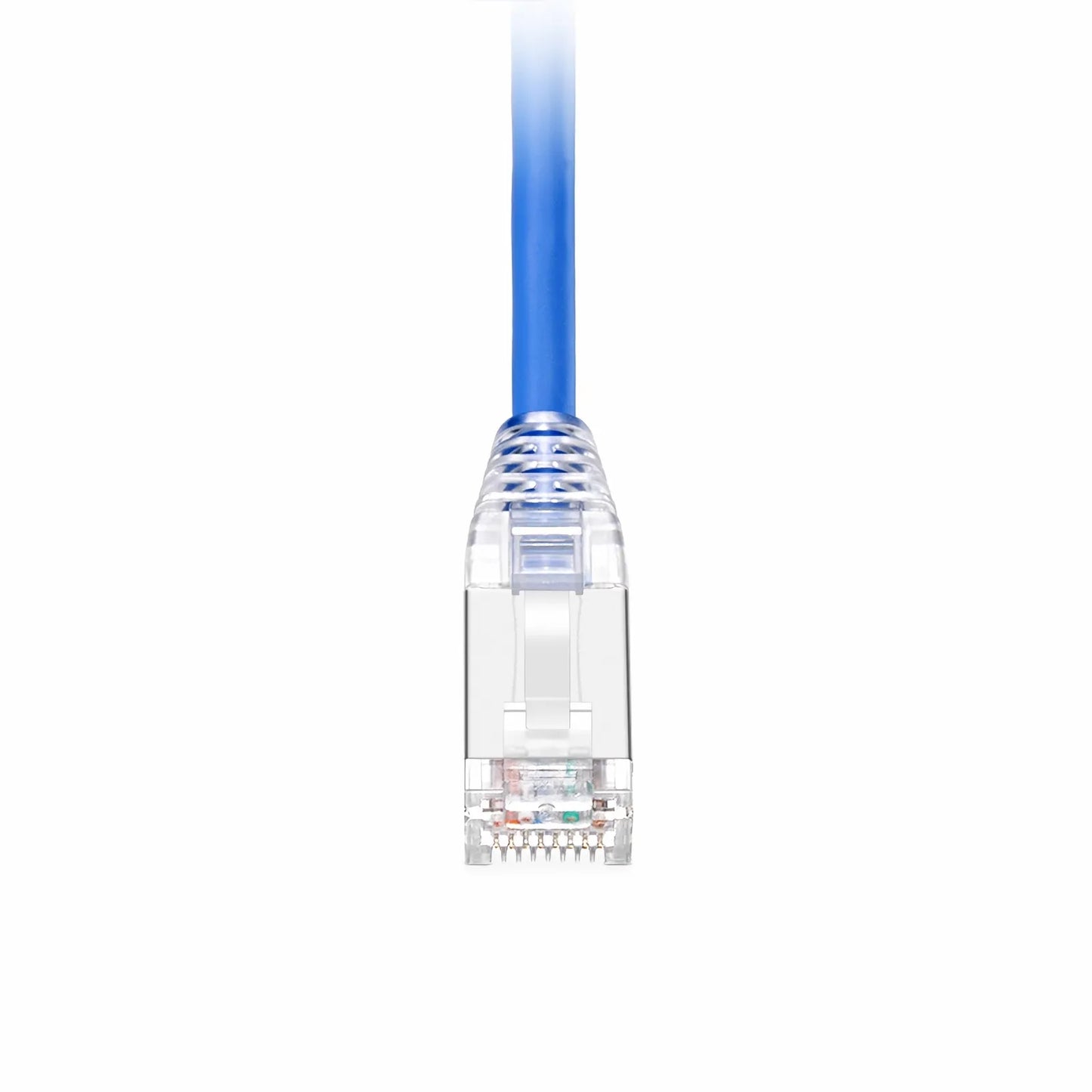 6in (0.15m) Cat6a 26AWG Snagless Shielded (S/FTP) CM/LSZH Ethernet Network Patch Cable, Blue