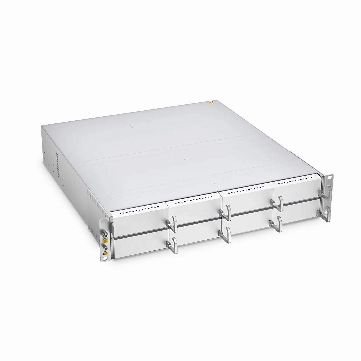 D7000-CH2U, 8 Slots 2U Unloaded Chassis, Support Single-wavelength 200G/400G, Up to 3.2Tbps Capacity, Redundant DC PSUs, Support AmpCon-T/WebGUI Network Management
