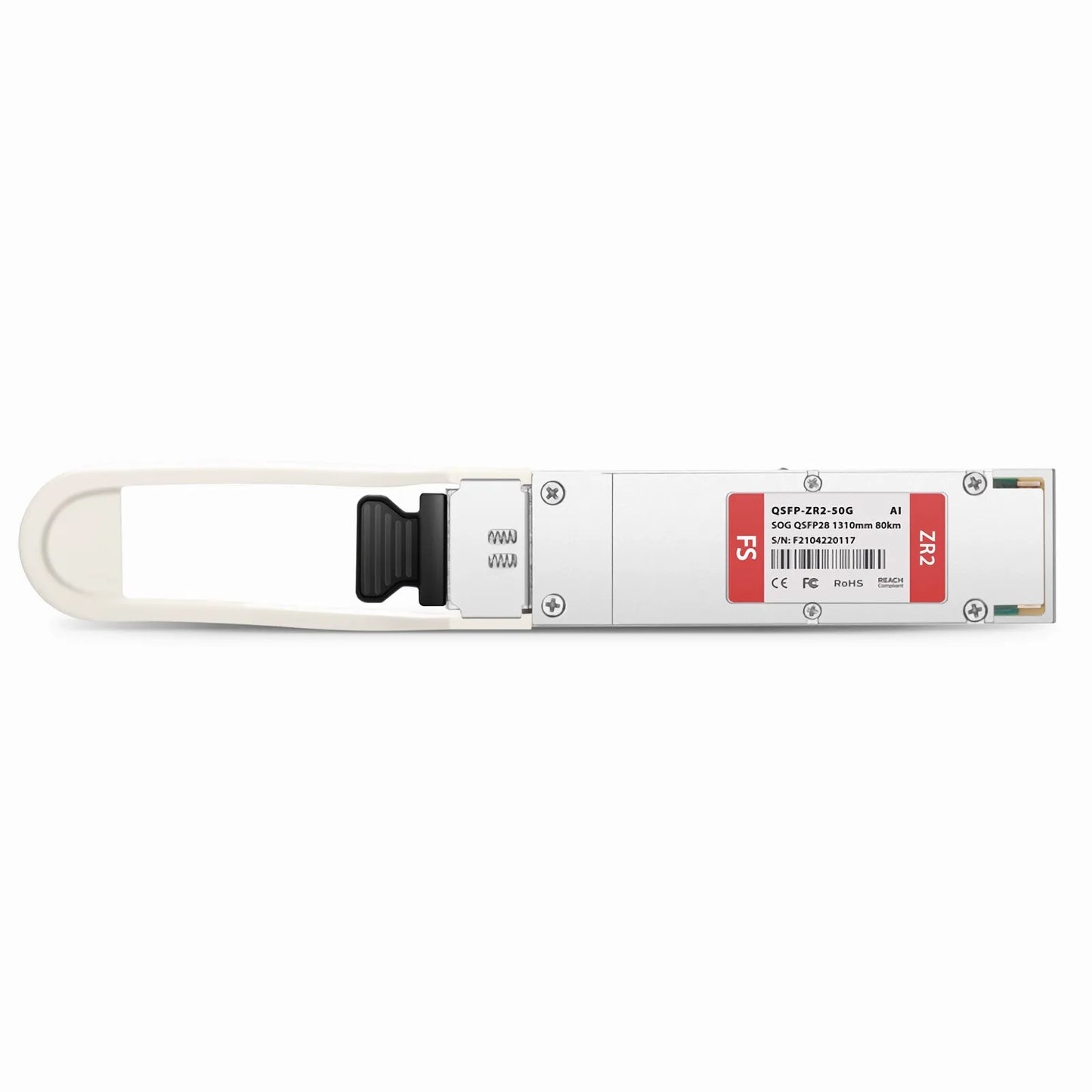 Arista Compatible 50GBASE-ZR2 QSFP28 1310nm 80km DOM Duplex LC/UPC SMF Optical Transceiver Module
