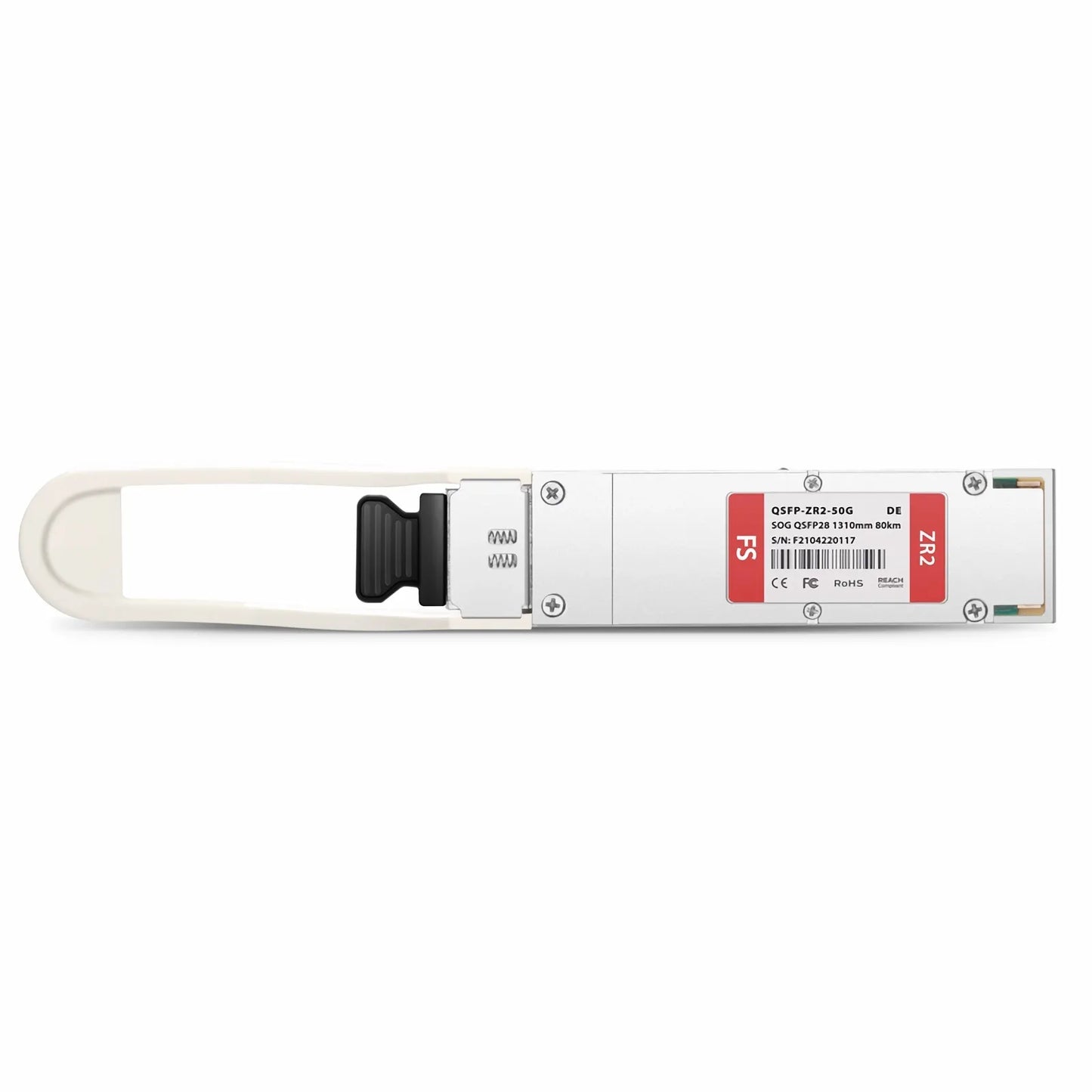 Dell Compatible 50GBASE-ZR2 QSFP28 1310nm 80km DOM Duplex LC/UPC SMF Optical Transceiver Module