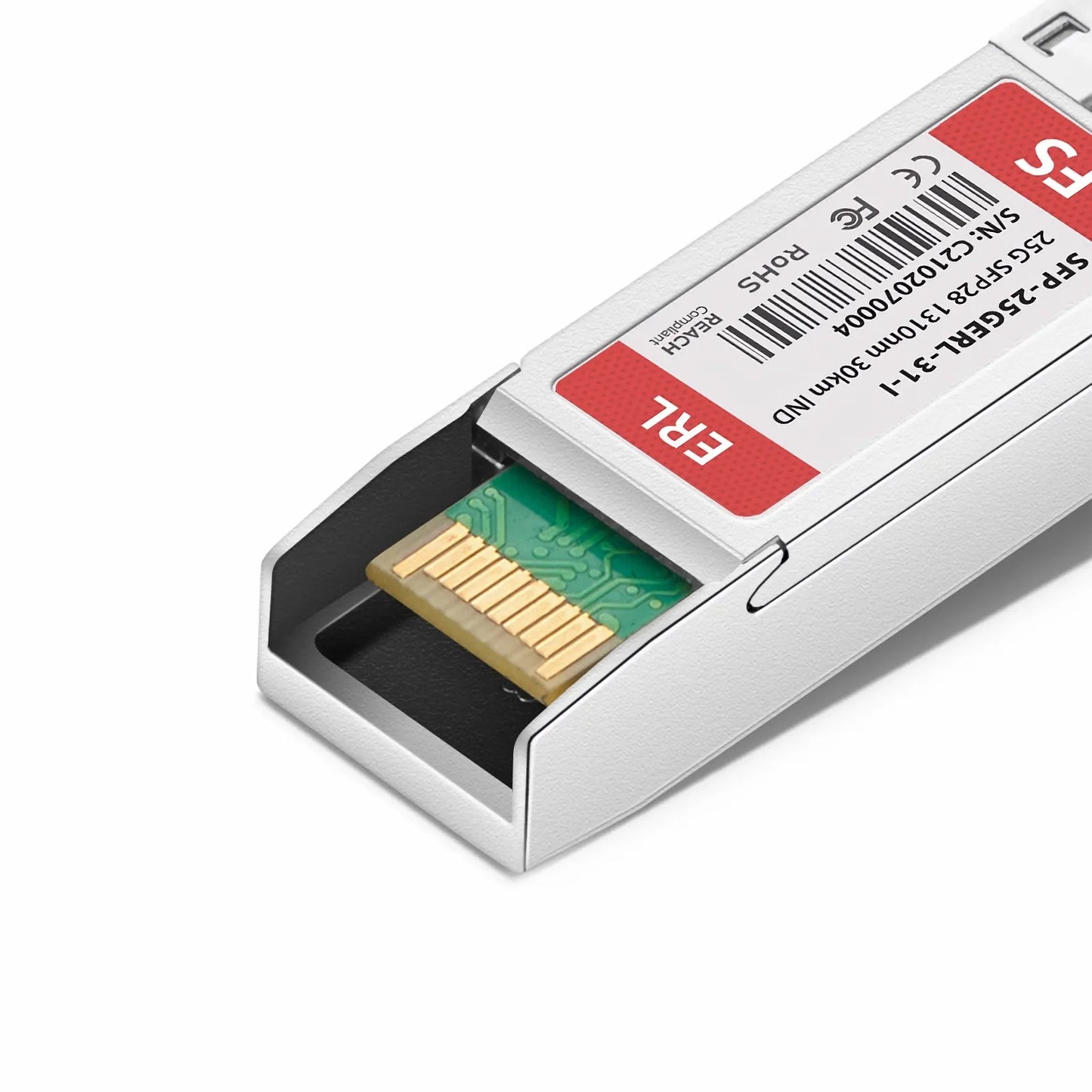 Cisco SFP-25G-ER-S-I Compatible 25GBASE-ER SFP28 1310nm 30km DOM Duplex LC/UPC SMF Optical Transceiver Module (Industrial)