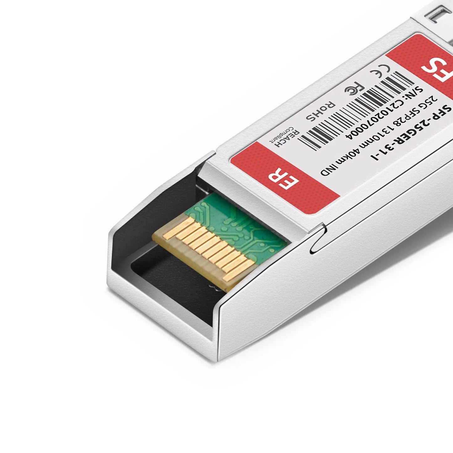 Cisco SFP-25G-ER-I Compatible 25GBASE-ER SFP28 1310nm 40km DOM Duplex LC/UPC SMF Optical Transceiver Module (Industrial)