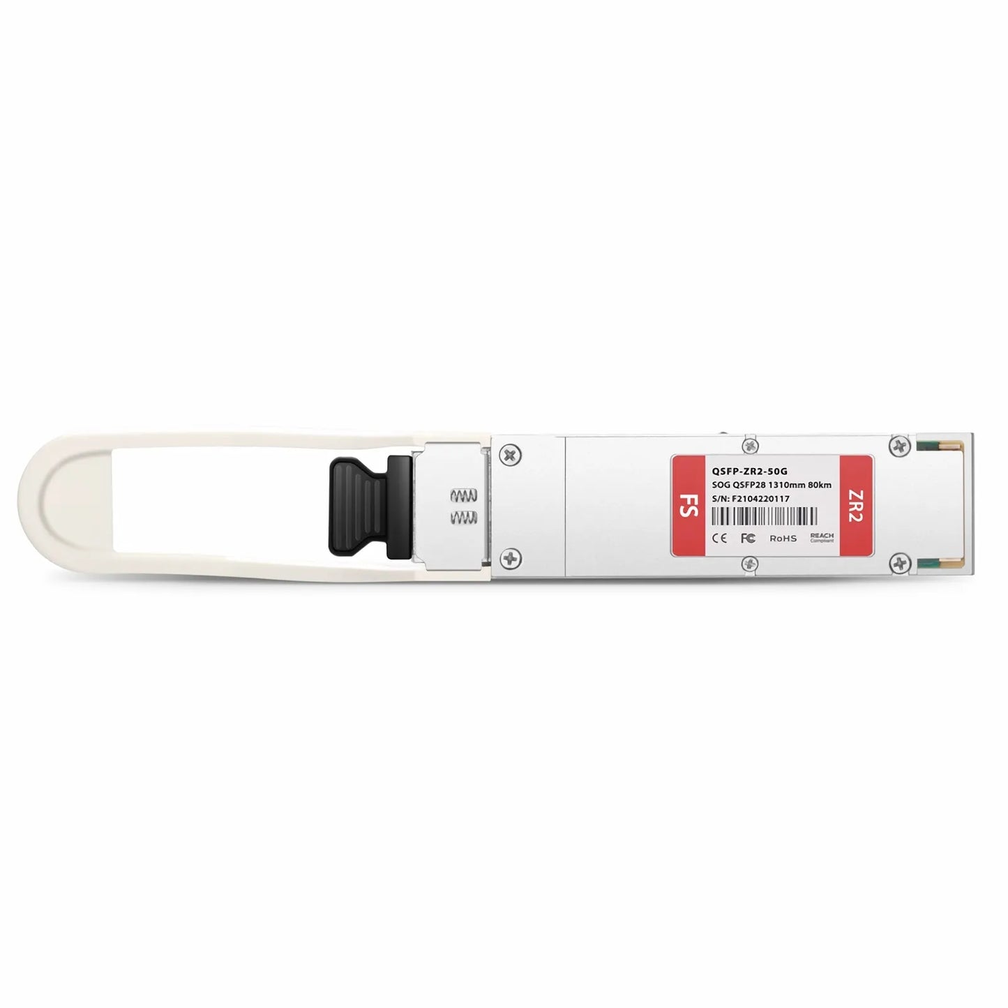 Cisco Compatible 50GBASE-ZR2 QSFP28 1310nm 80km DOM Duplex LC/UPC SMF Optical Transceiver Module