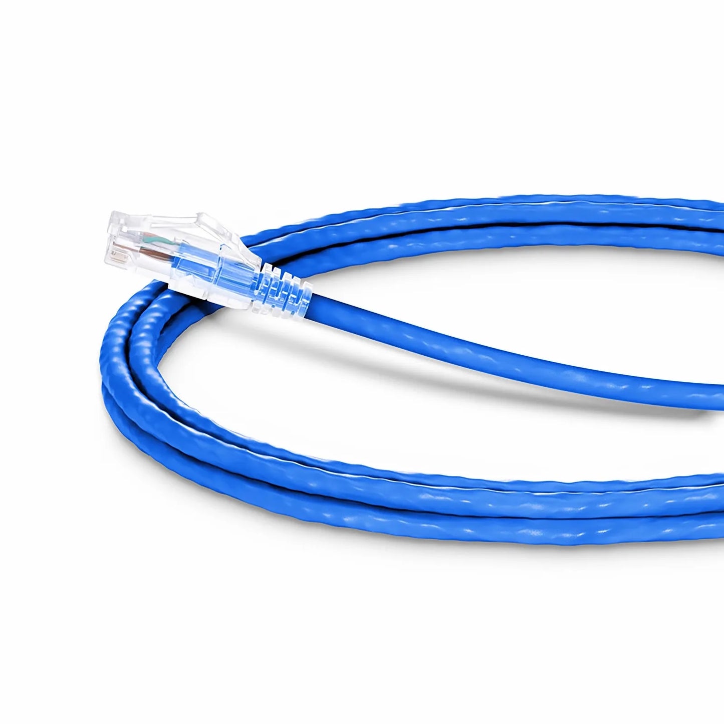 6ft (1.8m) Cat6a 24AWG Snagless Unshielded (U/UTP) LSZH Ethernet Network Patch Cable, Blue