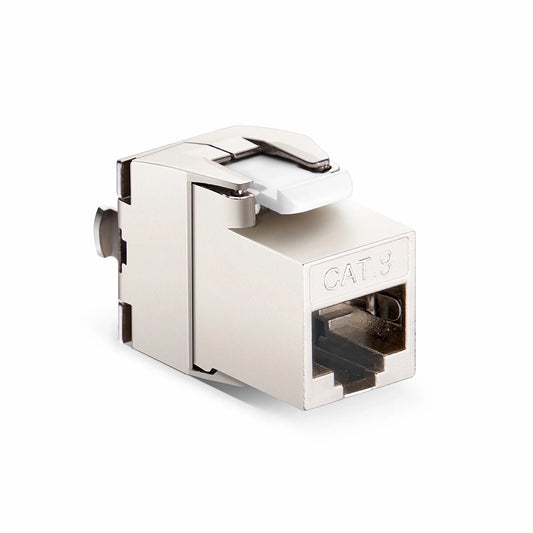 Cat8 RJ45 (8P8C) Shielded Toolless Keystone Jack (1pc/Pack)