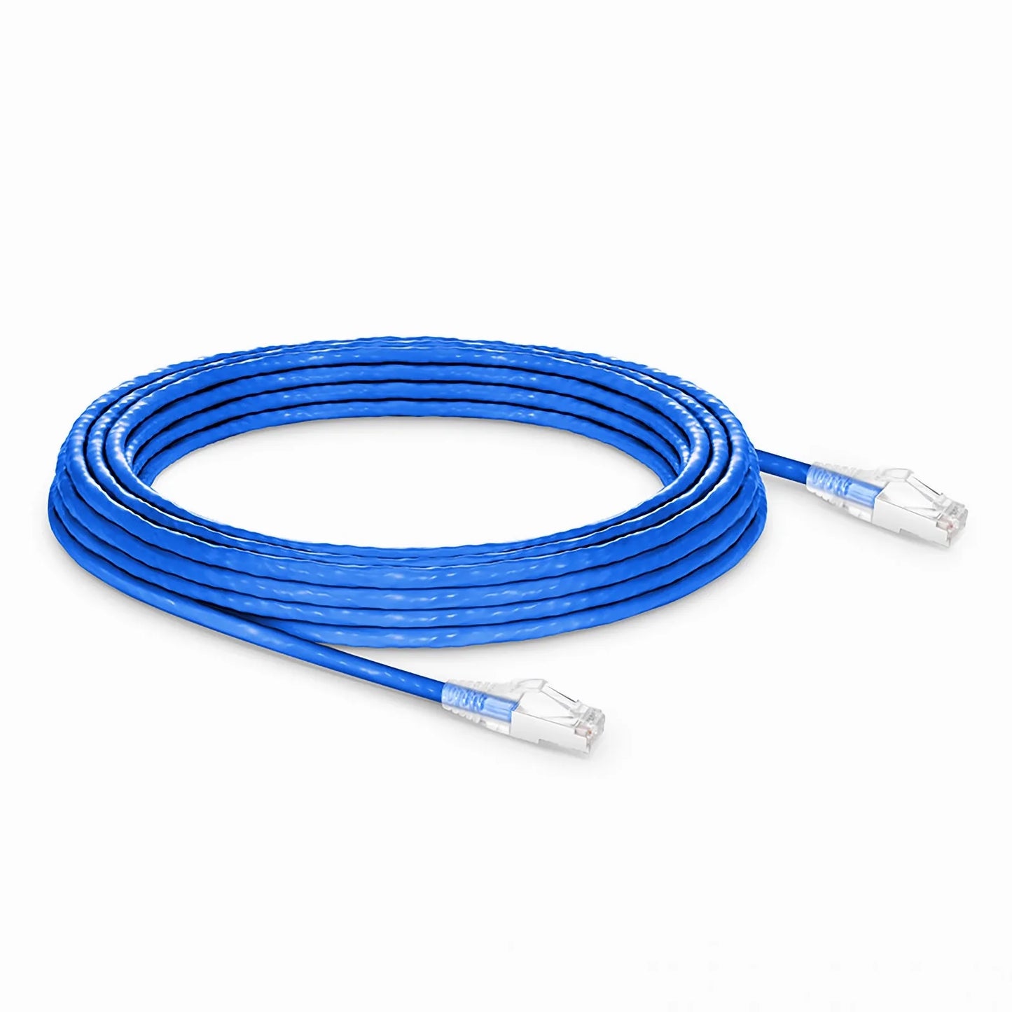 33ft (10m) Cat6a 26AWG Snagless Shielded (S/FTP) PVC CM Ethernet Network Patch Cable, Blue