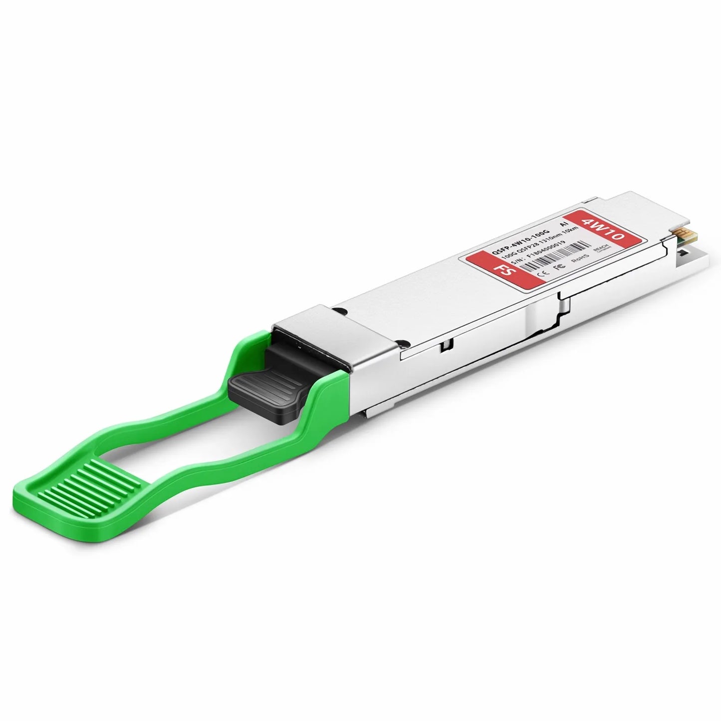 Arista Networks QSFP-100G-XCWDM4 Compatible 100GBASE-4W10 QSFP28 4 x 25G NRZ 1310nm 10km DOM Duplex LC/UPC SMF Optical Transceiver Module
