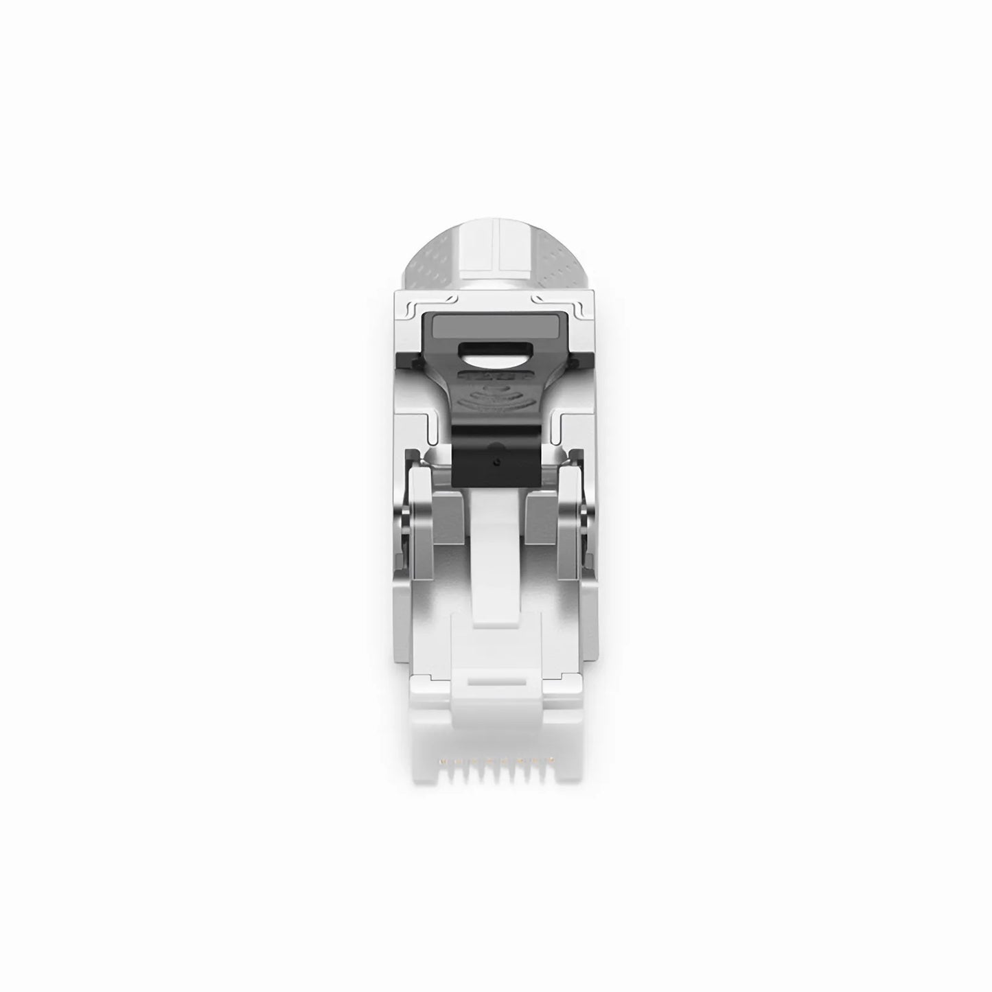 Cat8 RJ45 Tool-Free Modular Plugs, Shielded Network Connectors for 22~24AWG Twisted Pair Solid or Stranded Cable (10/Pack)