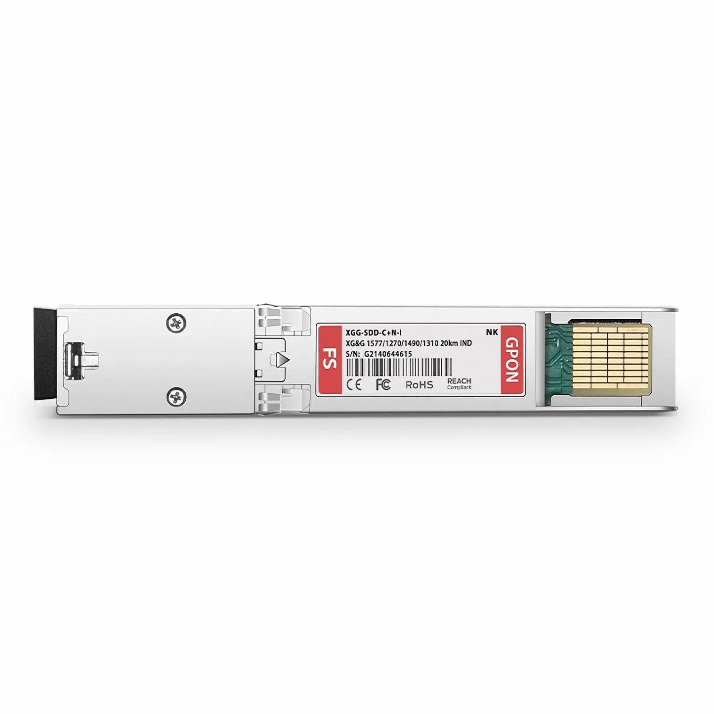 NOKIA Compatible XG-PON&GPON Combo OLT SFP-DD 1577nm-TX/1270nm-RX and 1490nm-TX/1310nm-RX Class C+ 20km DOM Simplex SC/UPC SMF Optical Transceiver Module (Industrial)