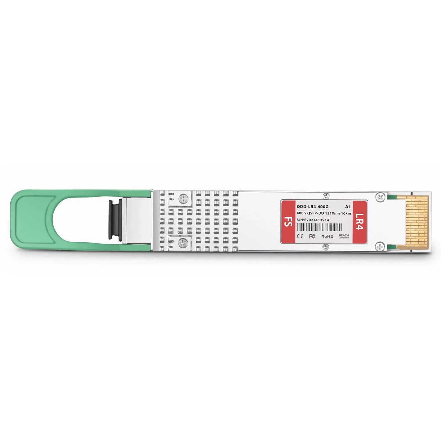 Arista Networks QDD-400G-LR4 Compatible 400GBASE-LR4 QSFP-DD 8 x 50G PAM4 1310nm 10km DOM Duplex LC/UPC SMF Optical Transceiver Module