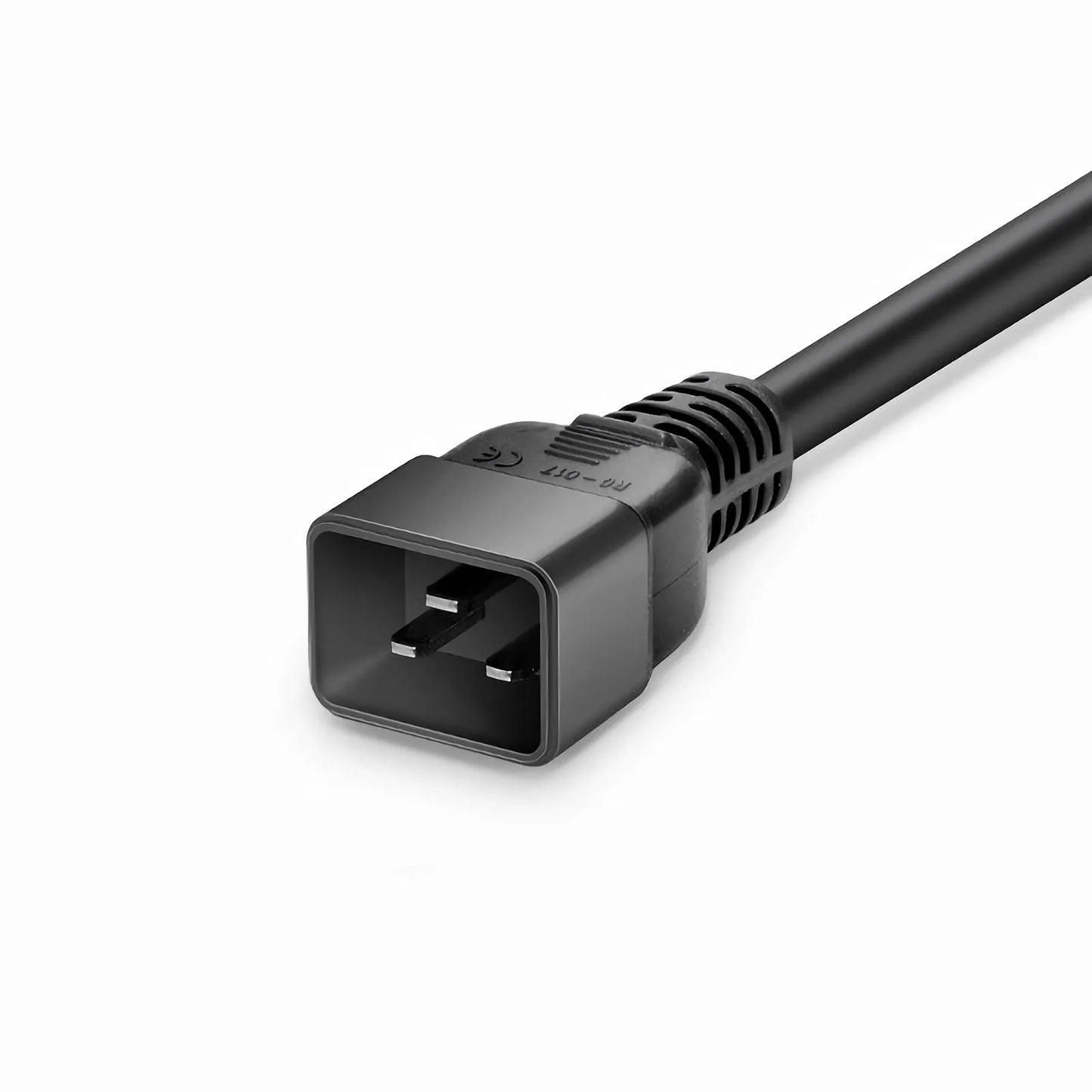 10ft (3m) IEC60320 C20 to IEC60320 C13 14AWG 250V/15A Power Cord, Black